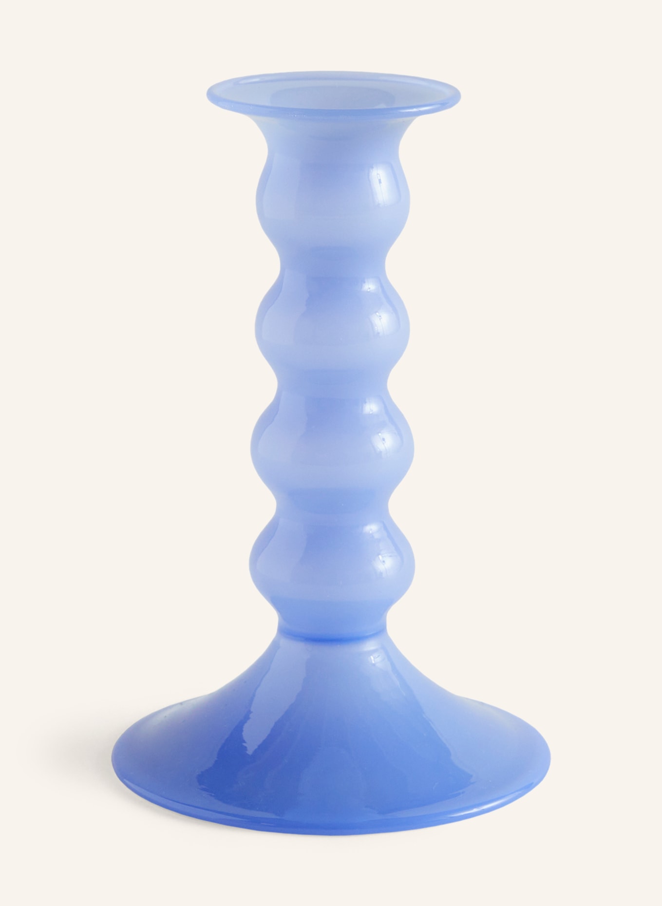 HAY Candleholder WAVY SMALL, Color: LIGHT BLUE (Image 1)