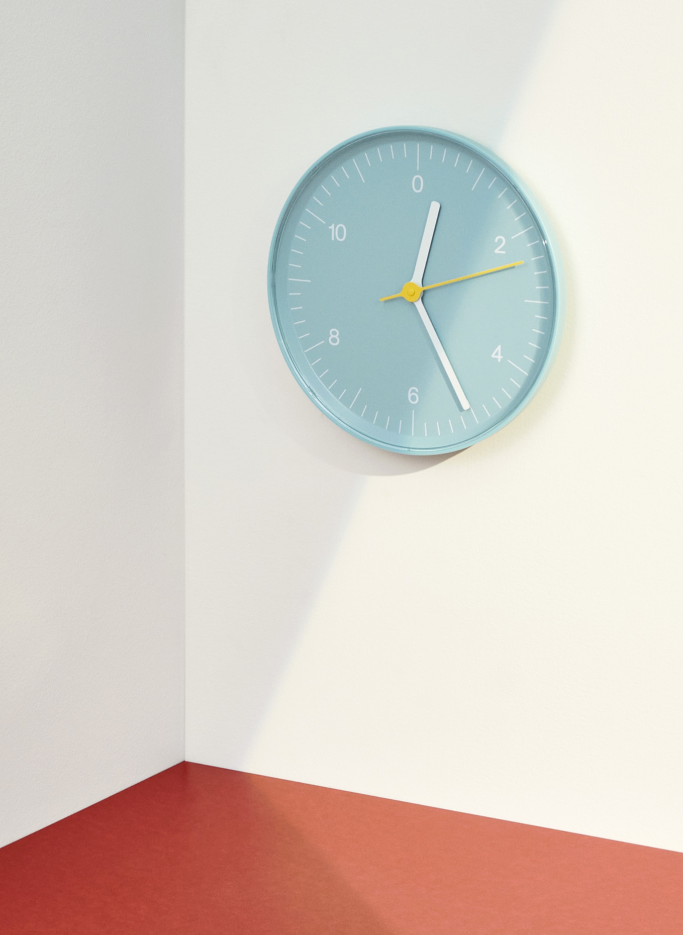 HAY Wall clock, Color: LIGHT BLUE (Image 2)