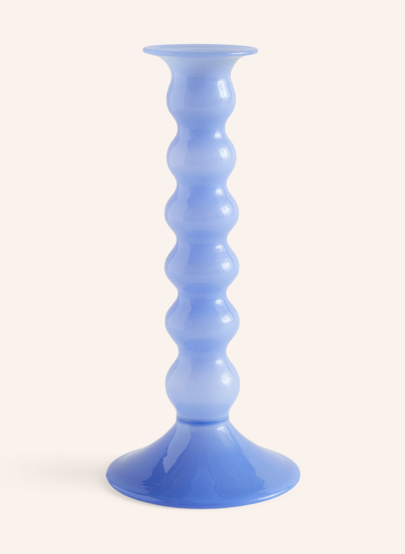 HAY Candleholder WAVY LARGE, Color: LIGHT BLUE (Image 1)