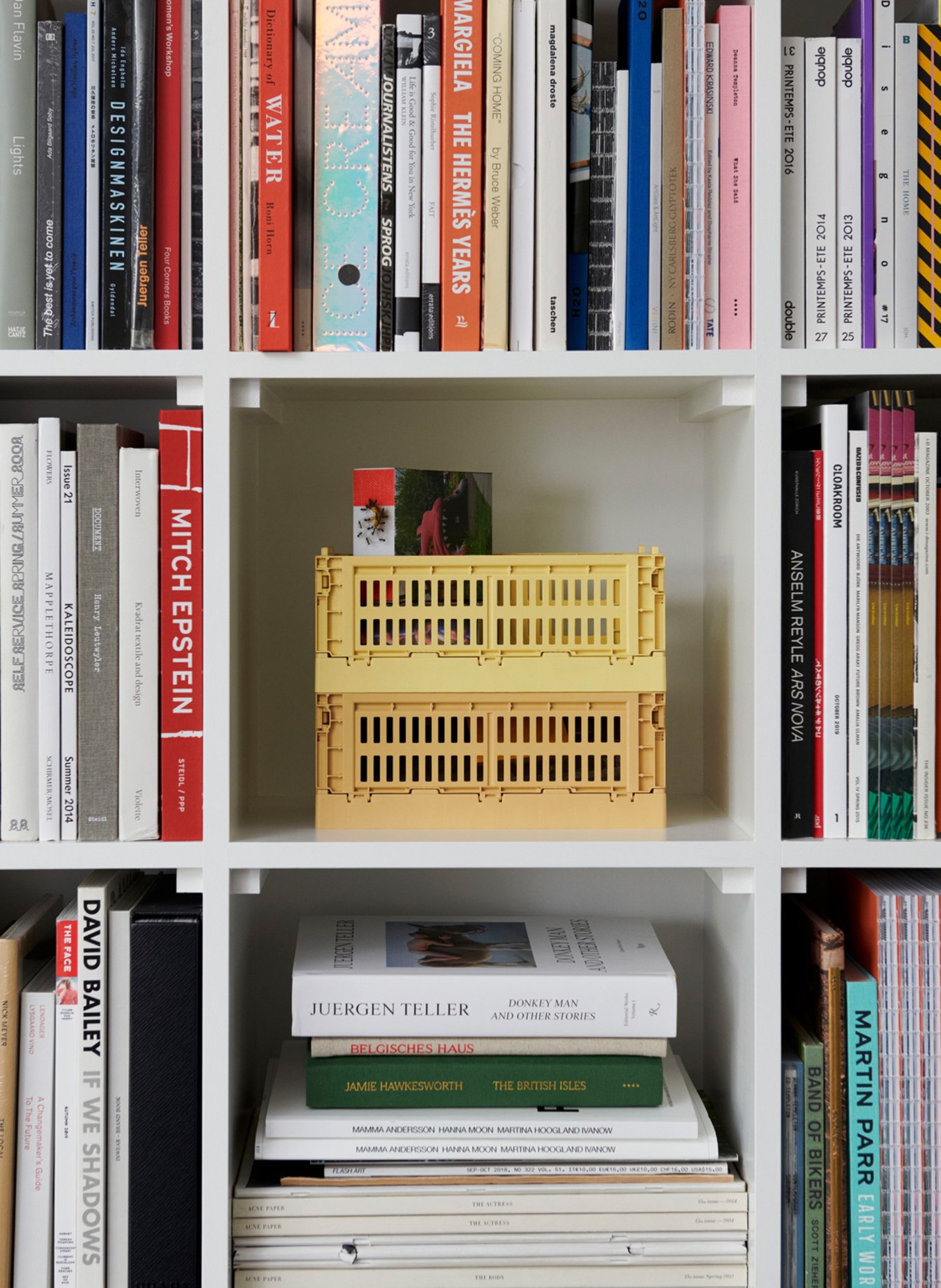 HAY Klappbox COLOUR CRATE MEDIUM: GELB