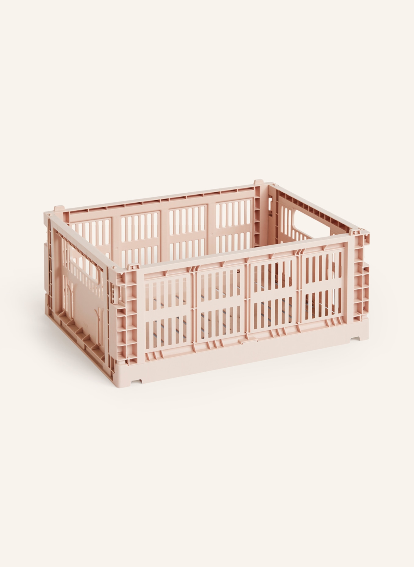 HAY Klappbox COLOUR CRATE MEDIUM: HELLROSA