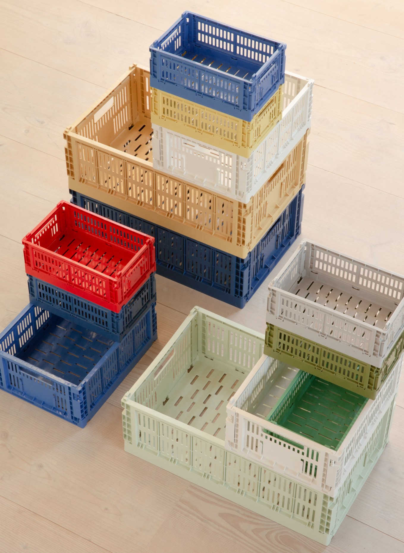 HAY Basket COLOUR CRATE SMALL, Color: YELLOW (Image 2)