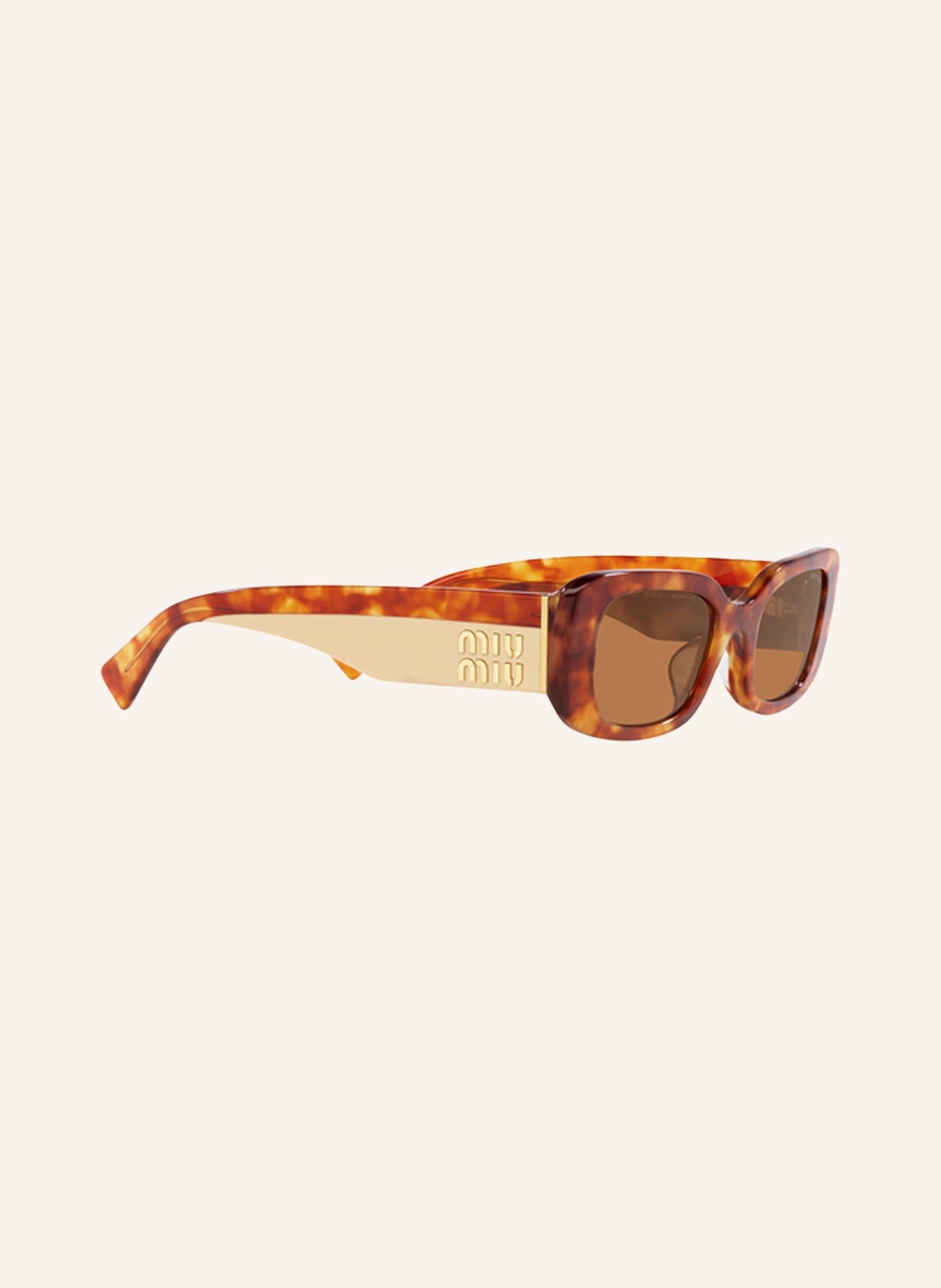 MIU MIU Sunglasses MU 08YS, Color: 4BW2Z1 - HAVANA/ BROWN (Image 3)