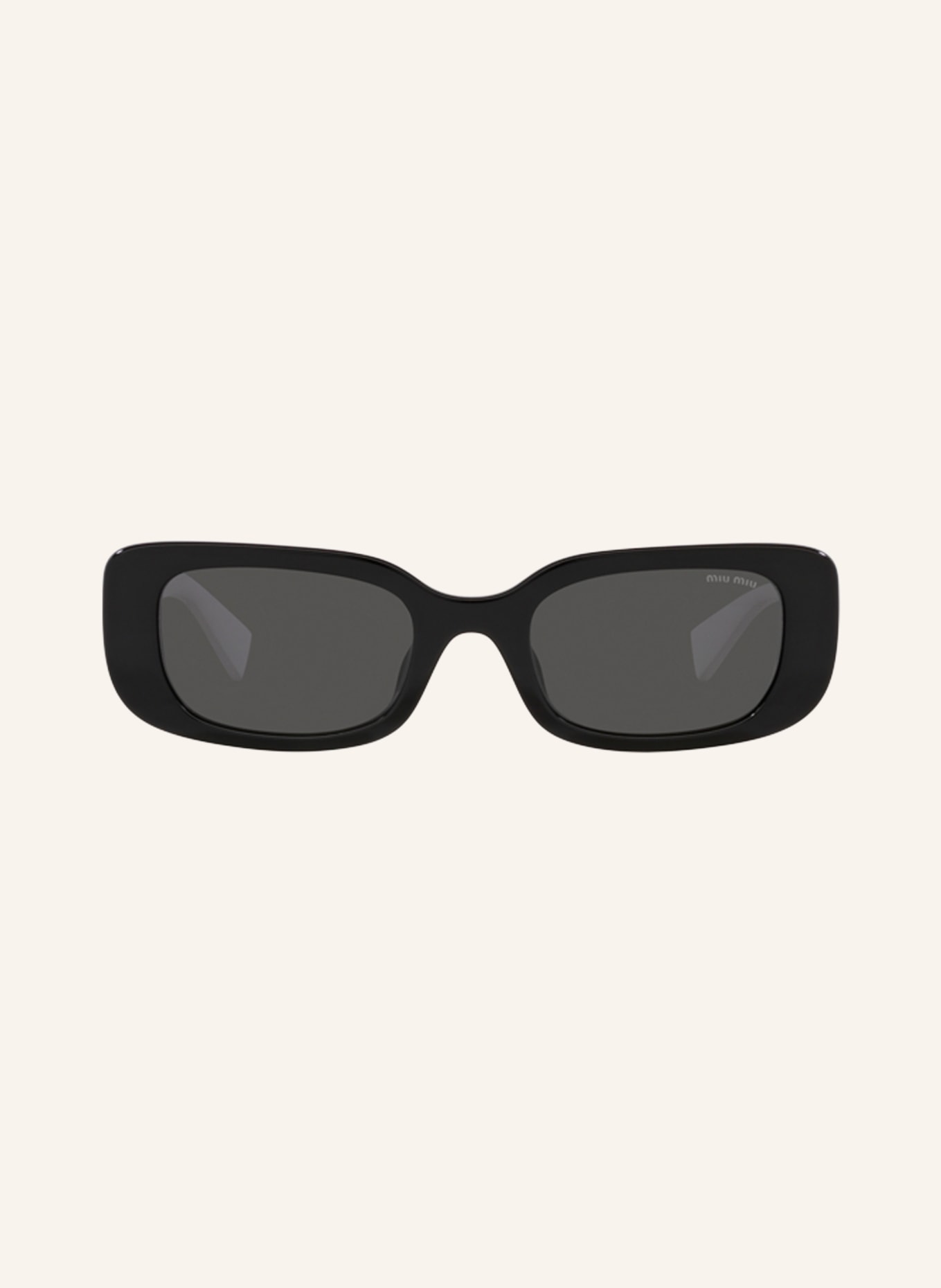 MIU MIU Sunglasses MU 08YS, Color: 1AB5S0 - BLACK/DARK GRAY (Image 2)