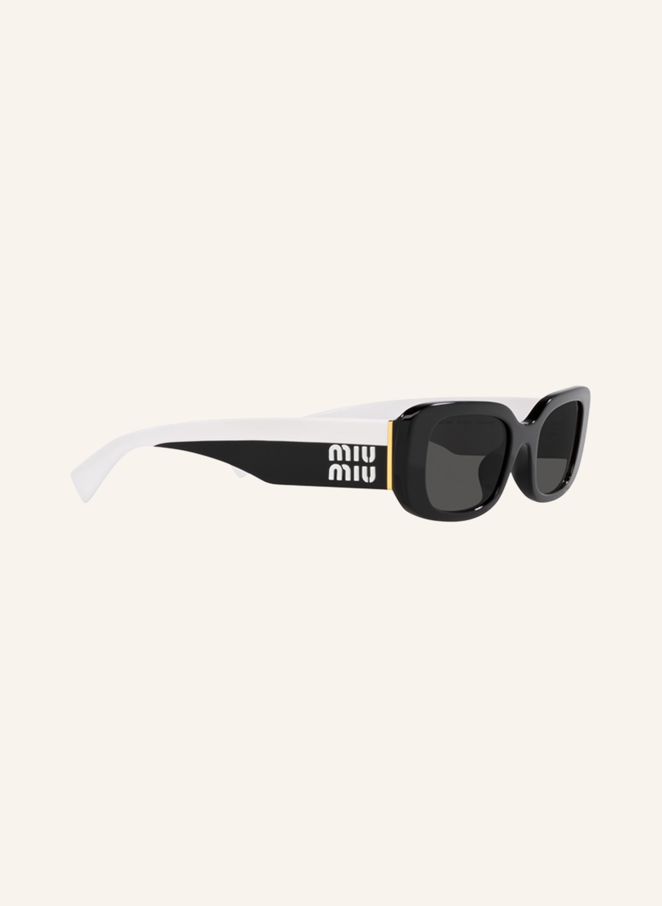 MIU MIU Sunglasses MU 08YS, Color: 1AB5S0 - BLACK/DARK GRAY (Image 3)