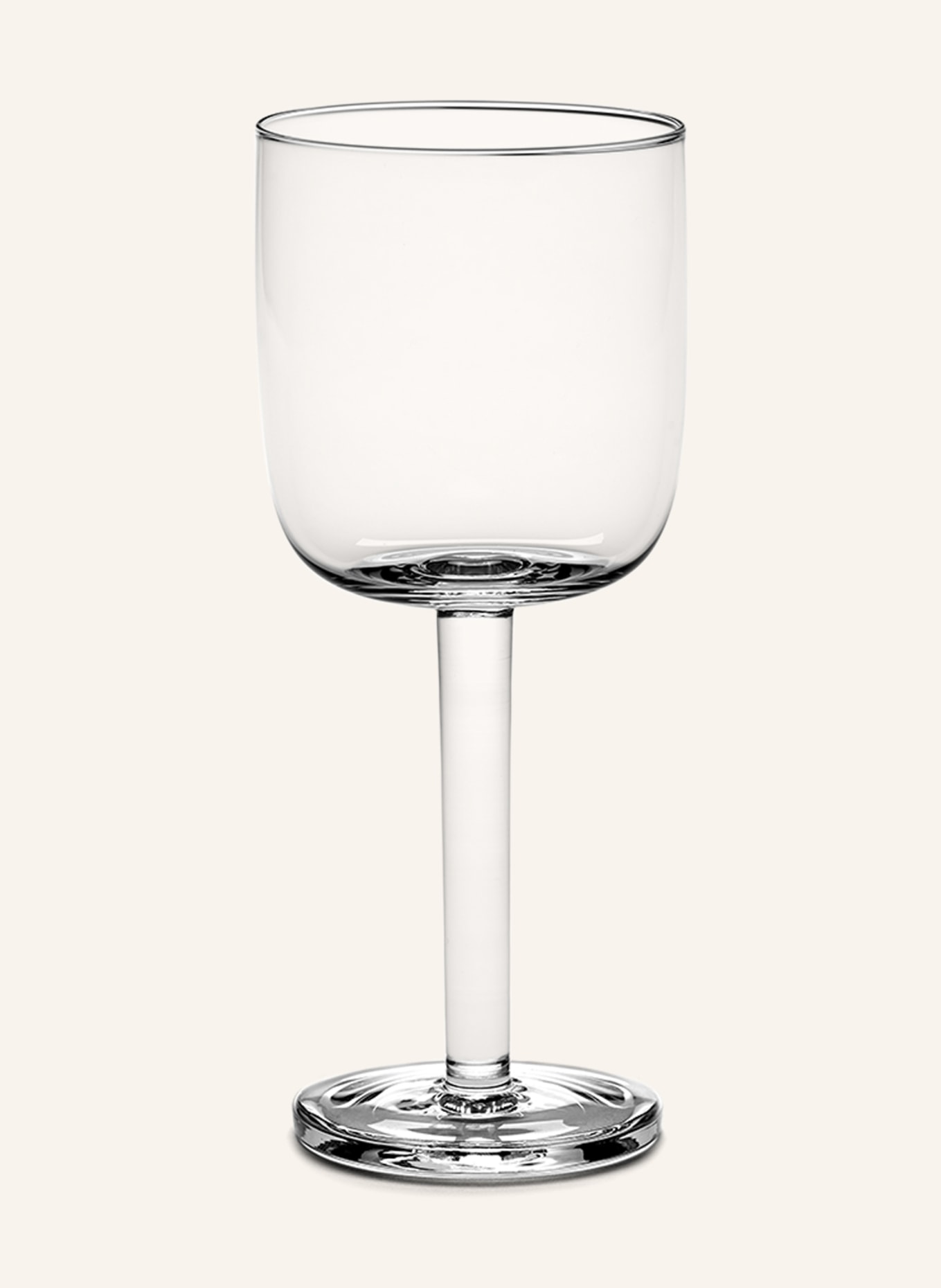 SERAX Set of 4 wine glasses BASE, Color: WHITE (Image 2)