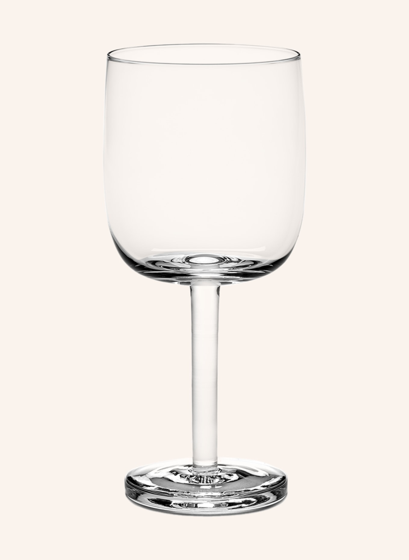 SERAX Set of 4 wine glasses BASE, Color: WHITE (Image 2)