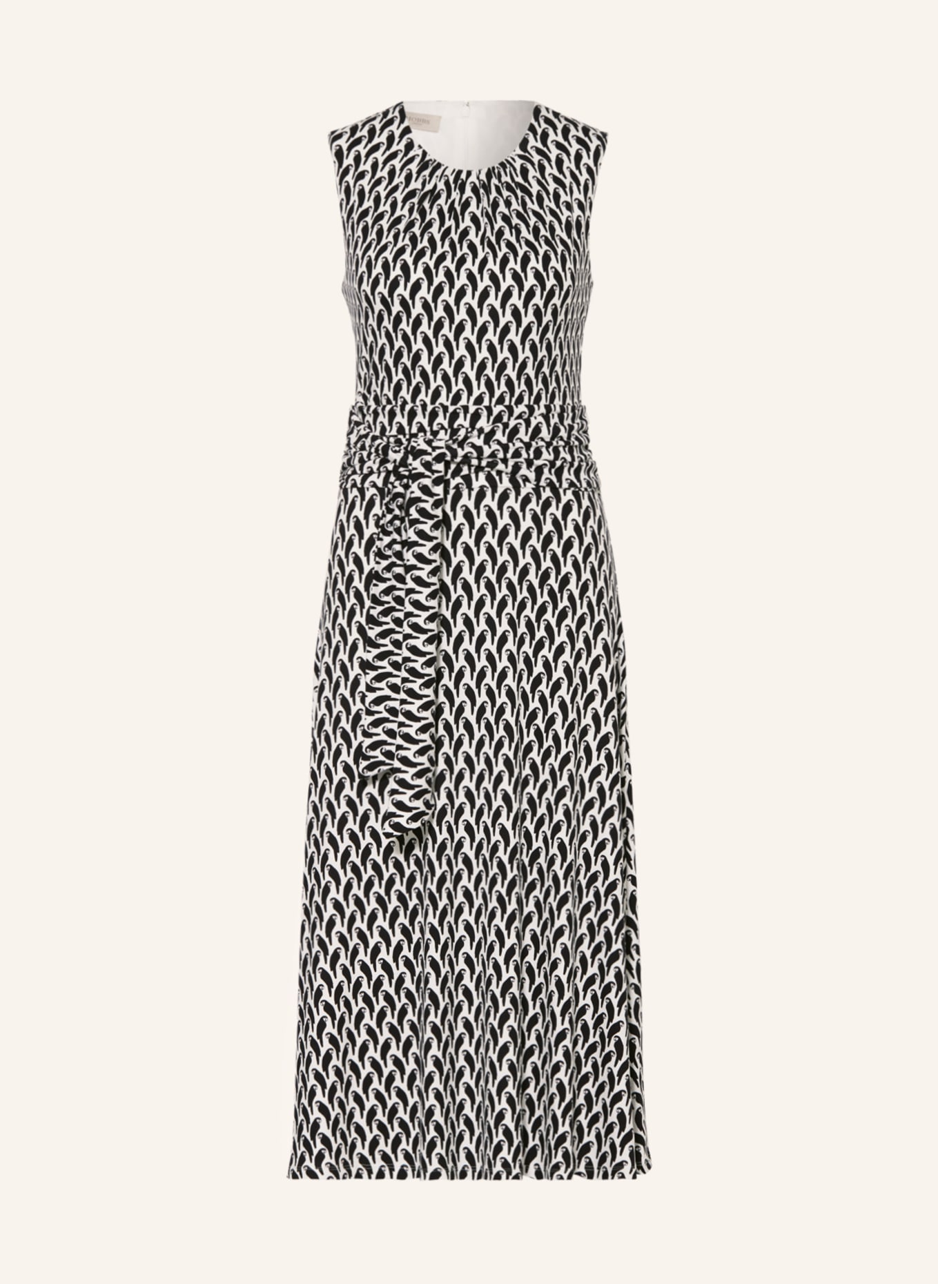 HOBBS Jersey dress BAYVIEW, Color: BLACK/ WHITE (Image 1)