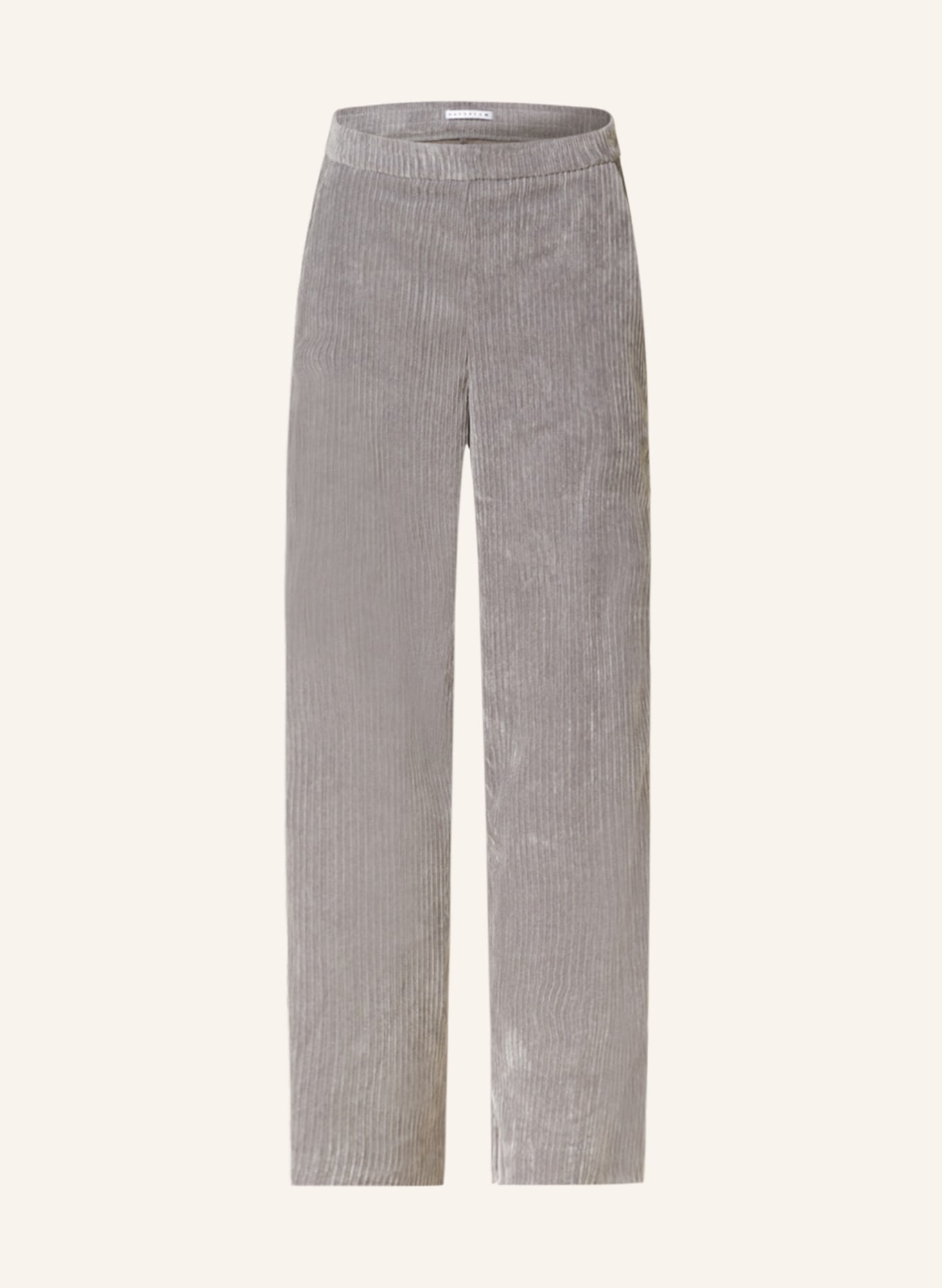 MAC DAYDREAM Corduroy trousers BEAUTY WIDE, Color: GRAY (Image 1)