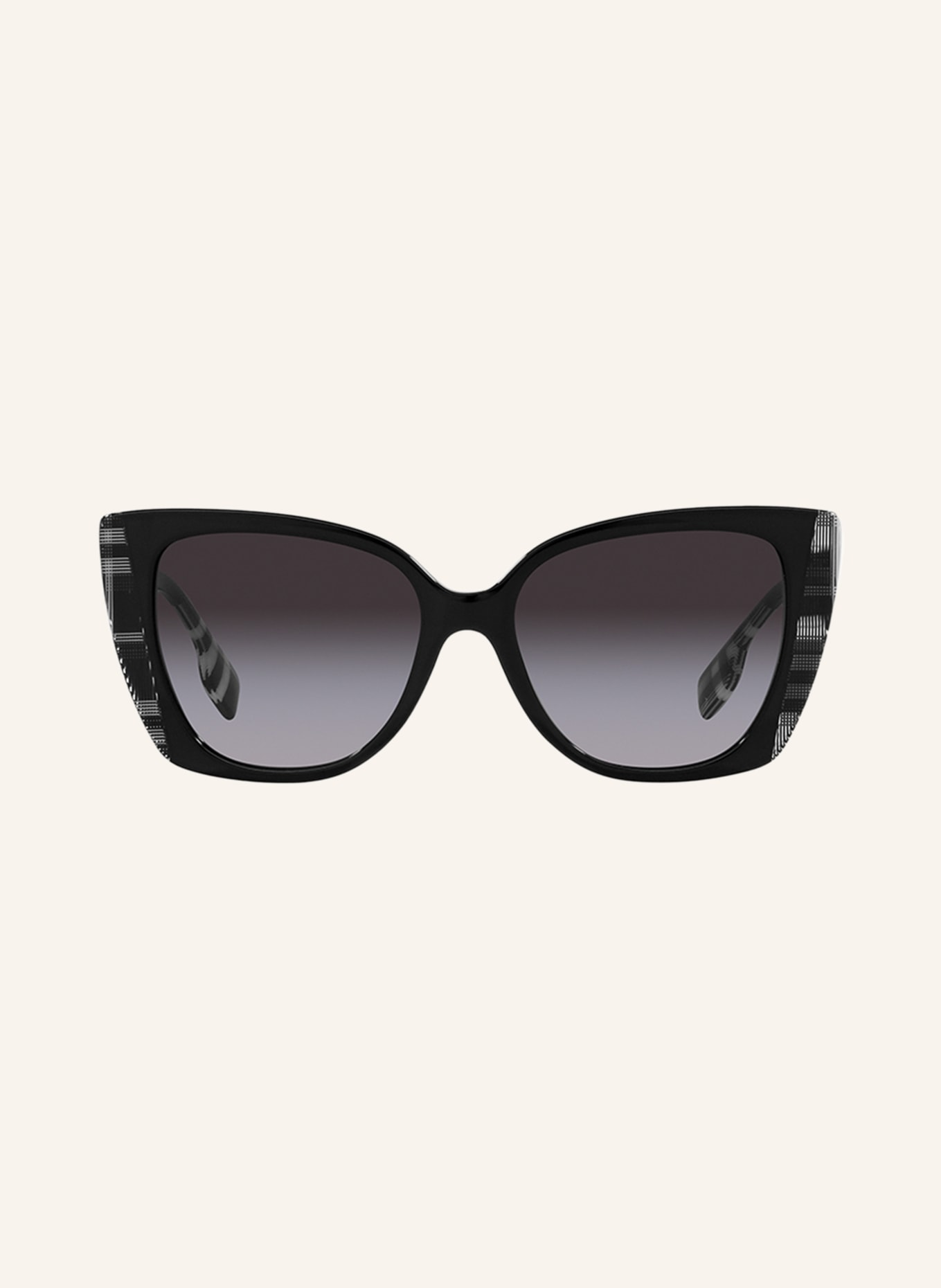 BURBERRY Sunglasses BE4393, Color: 40518G - BLACK/ WHITE/ GRAY GRADIENT (Image 2)