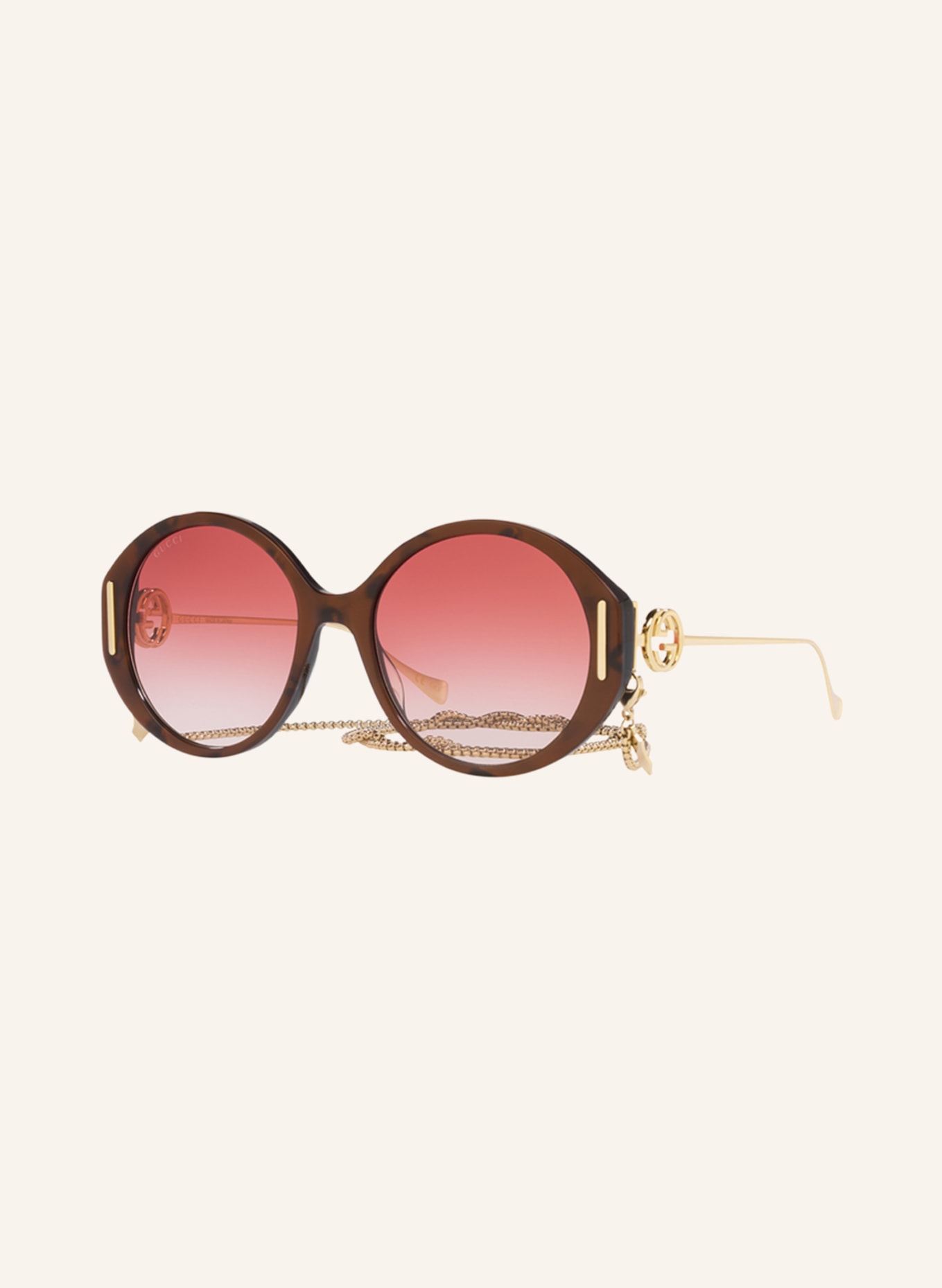 GUCCI Sunglasses GG1202S, Color: 1800U1 – HAVANA/ RED GRADIENT(Image null)