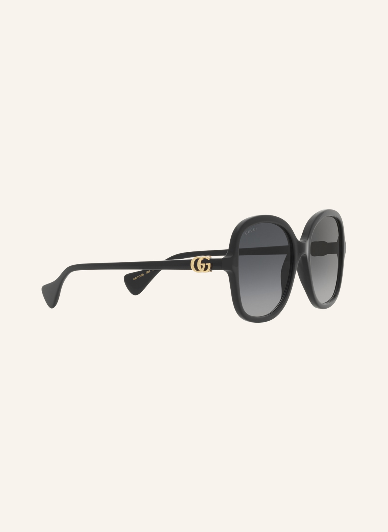 GUCCI Sunglasses GG1178S, Color: 1100L1 - BLACK/ GRAY GRADIENT (Image 3)