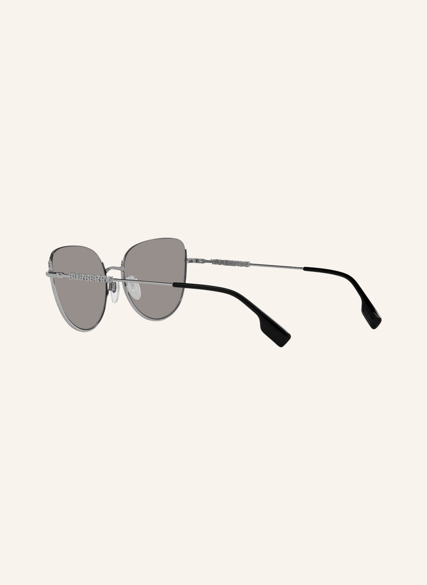 BURBERRY Sunglasses BE3144, Color: 1005M3 - SILVER / LIGHT GRAY (Image 4)