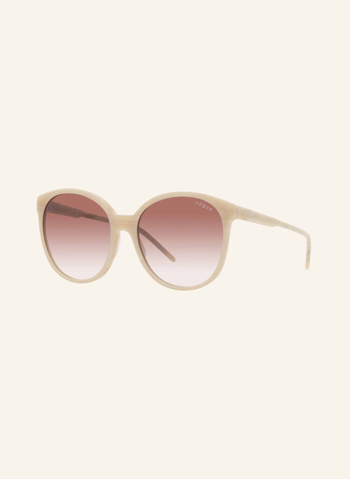 VOGUE Sunglasses VO5509S, Color: 30708D - CREAM/ PINK GRADIENT (Image 1)