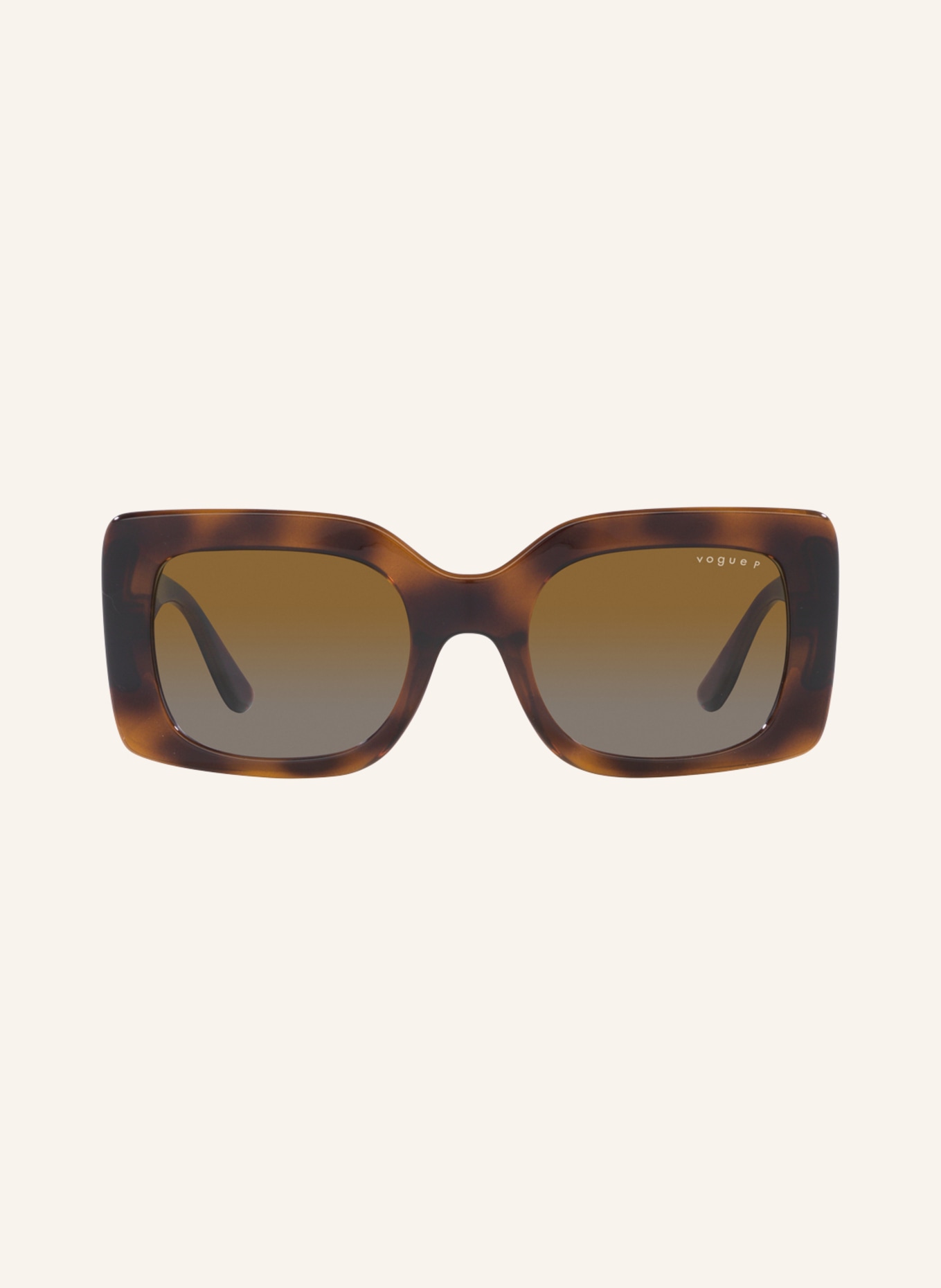 VOGUE Sunglasses VO5481S, Color: 2386T5 - HAVANA/ BROWN POLARIZED (Image 2)