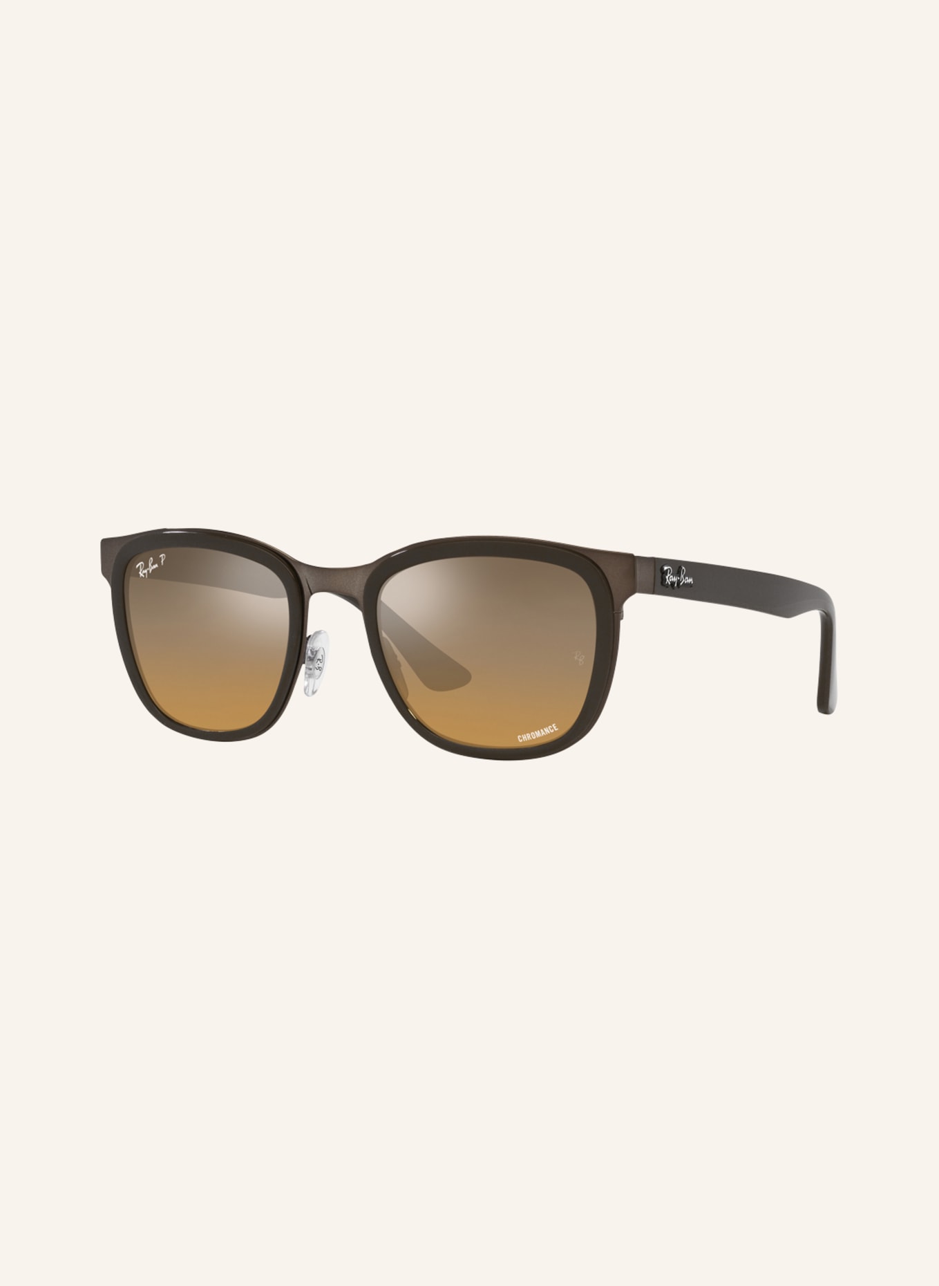 Ray-Ban Sunglasses RB3709, Color: 9259A2 - BROWN/ BROWN POLARIZED (Image 1)