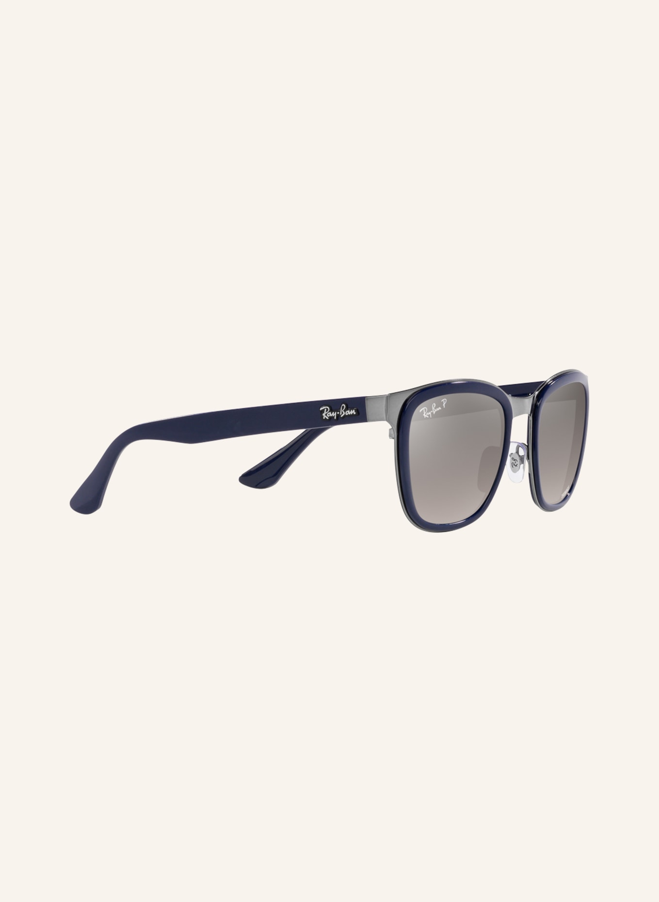 Ray-Ban Sonnenbrille RB3709: 004/5J - DUNKELBLAU/ GRAU POLARISIERT