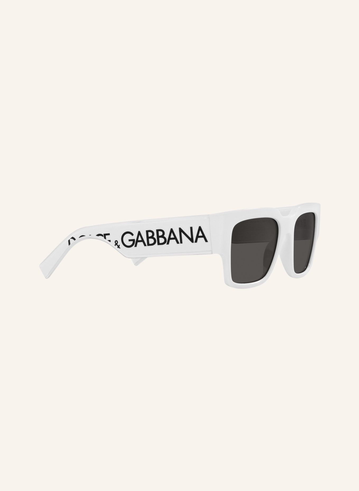 DOLCE & GABBANA Sunglasses DG6184, Color: 331287 - WHITE/ DARK GRAY (Image 3)
