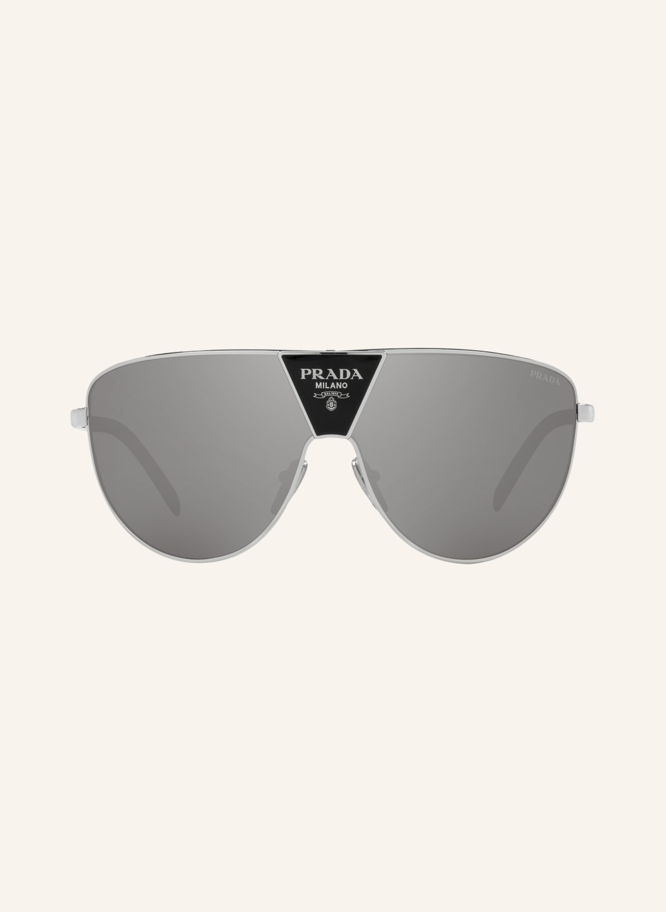 PRADA Sunglasses PR69ZS, Color: 1BC2B0 - SILVER/ GRAY MIRRORED (Image 2)