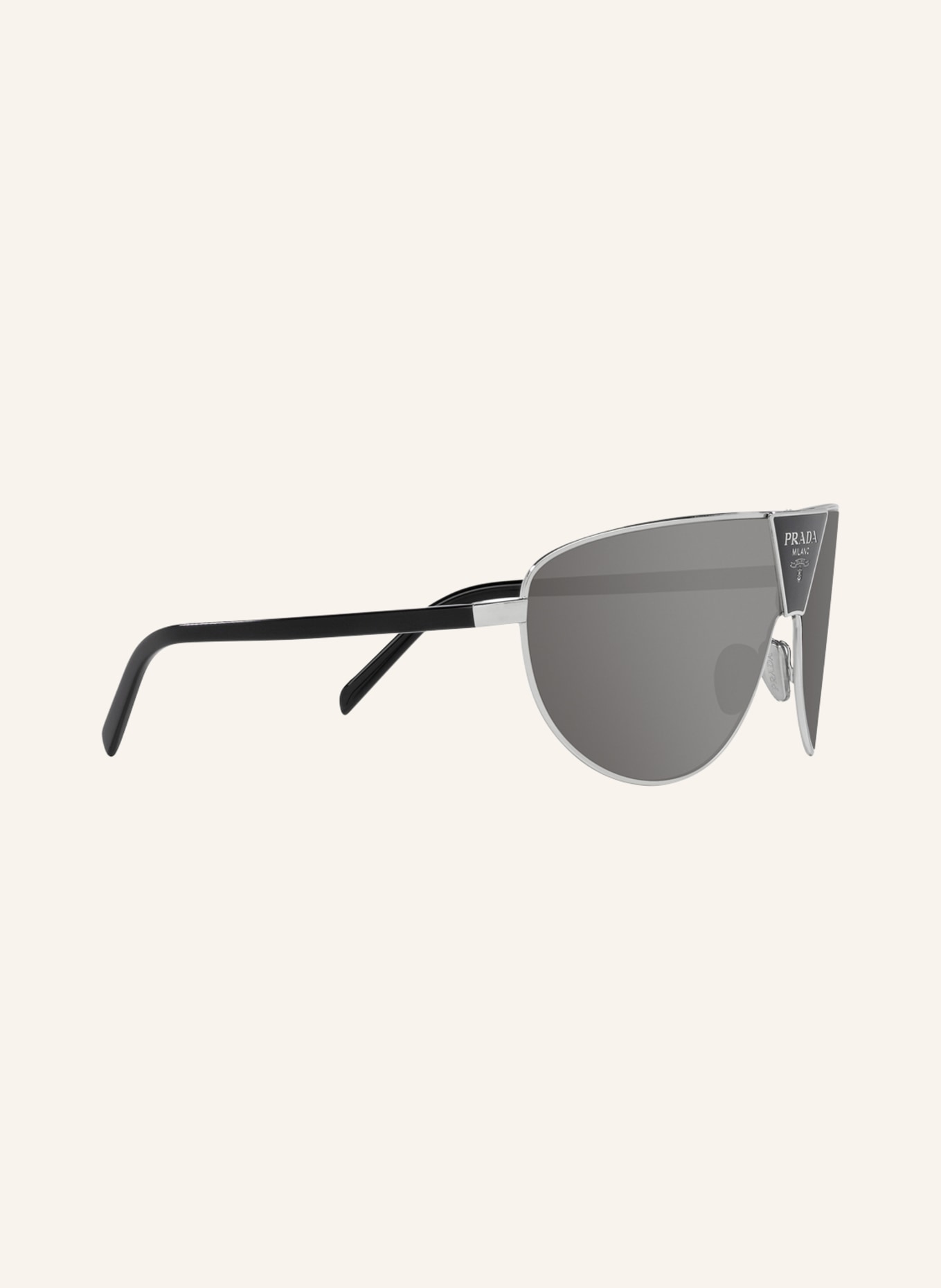 PRADA Sunglasses PR69ZS, Color: 1BC2B0 - SILVER/ GRAY MIRRORED (Image 3)