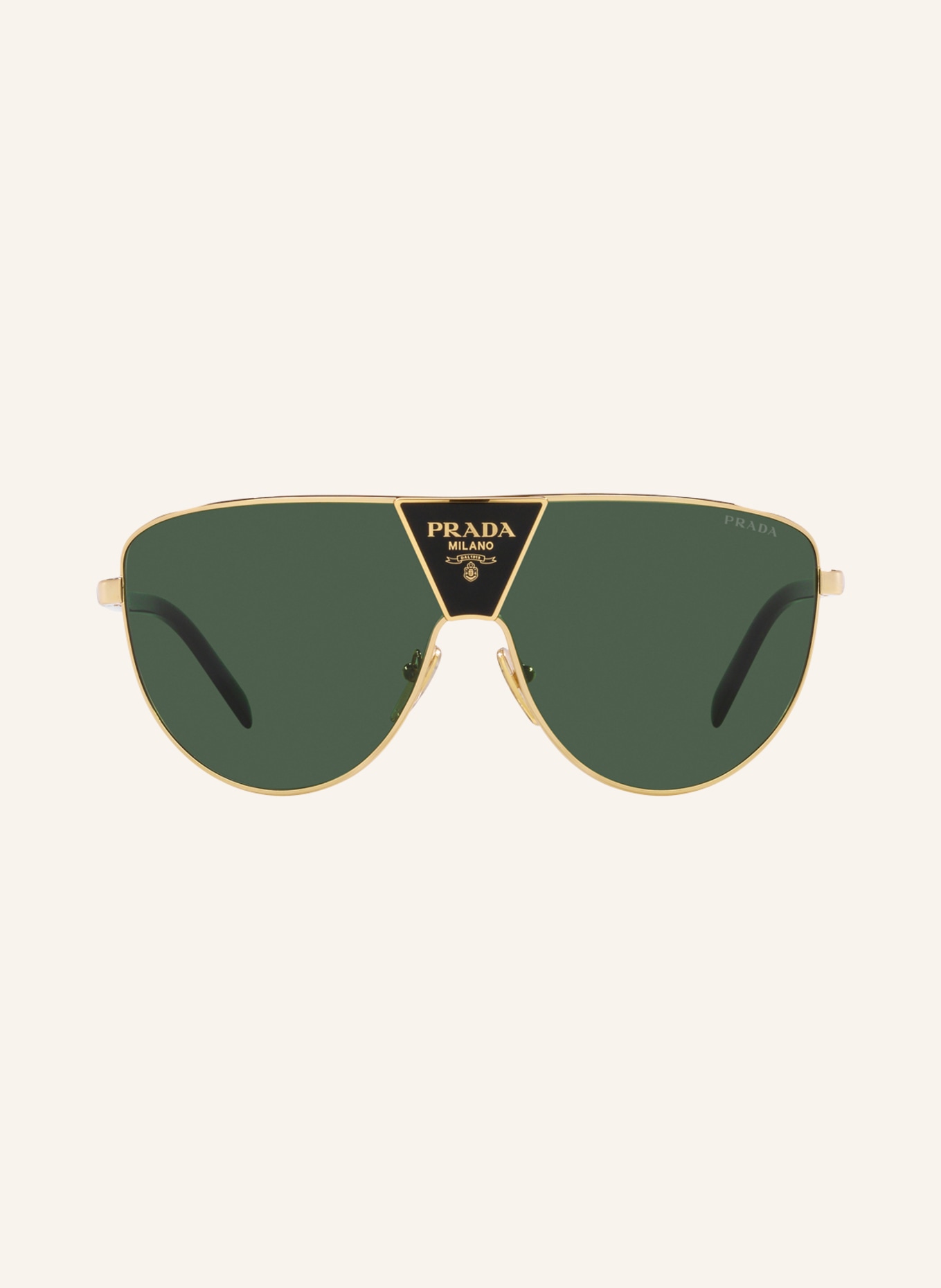 PRADA Sonnenbrille PR69ZS: 5AK05V - GOLD/ DUNKELGRÜN