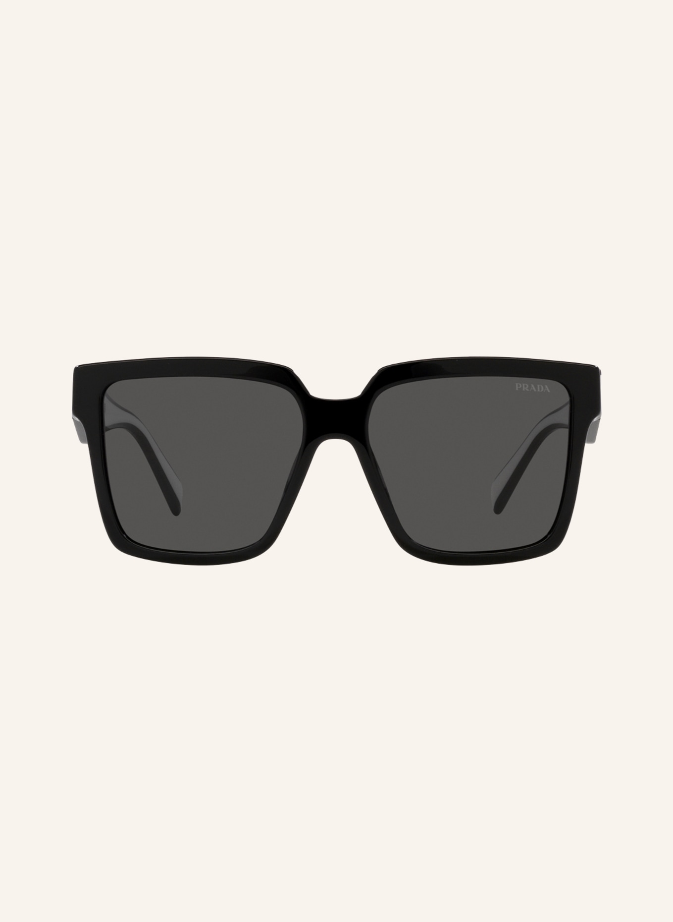 PRADA Sunglasses PR 24ZS, Color: 1AB5S0 - BLACK/DARK GRAY (Image 2)