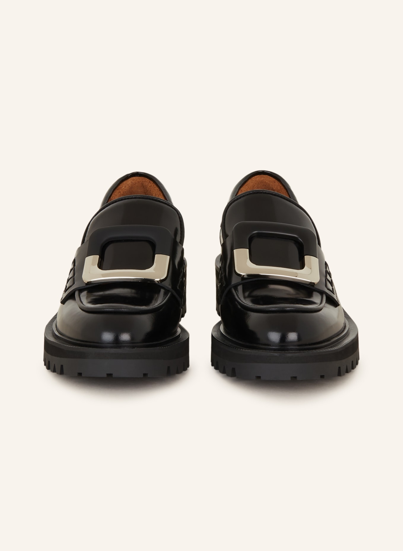 billi bi Platform loafers POLIDO, Color: BLACK (Image 3)