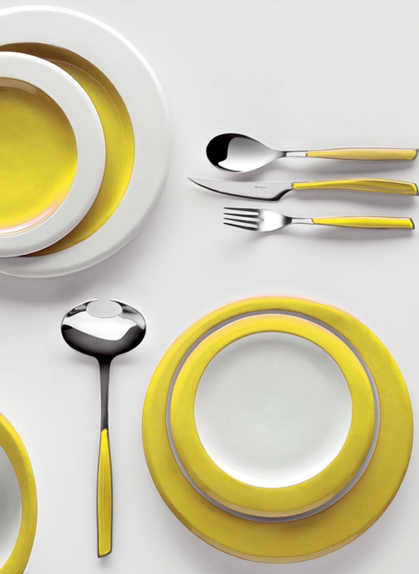 CASA BUGATTI 8-piece Cutlery set GLAMOUR, Color: YELLOW (Image 2)