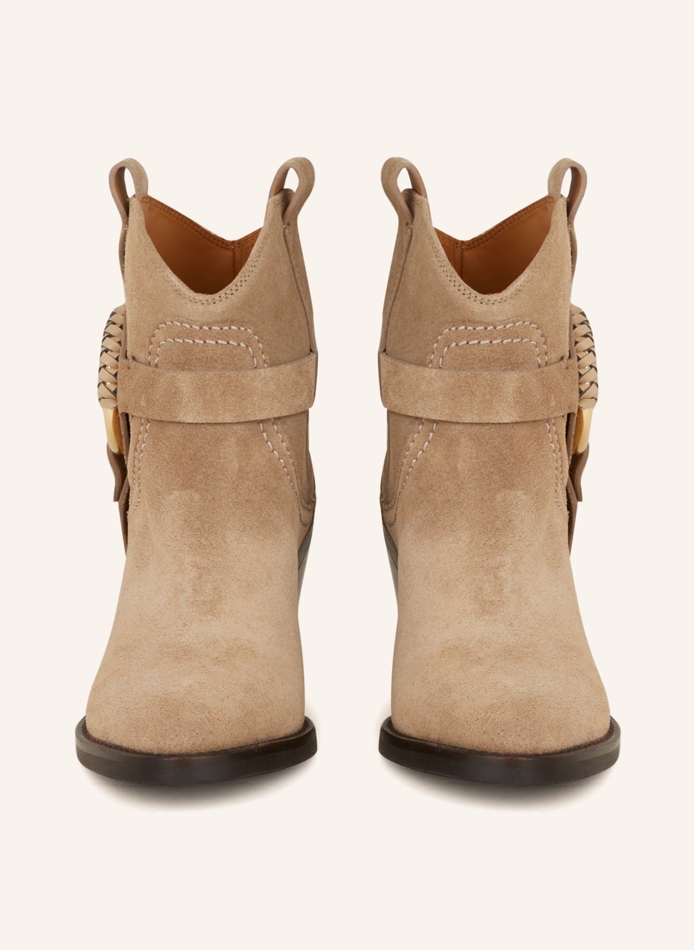 SEE BY CHLOÉ Cowboy boots HANA, Color: BEIGE (Image 3)
