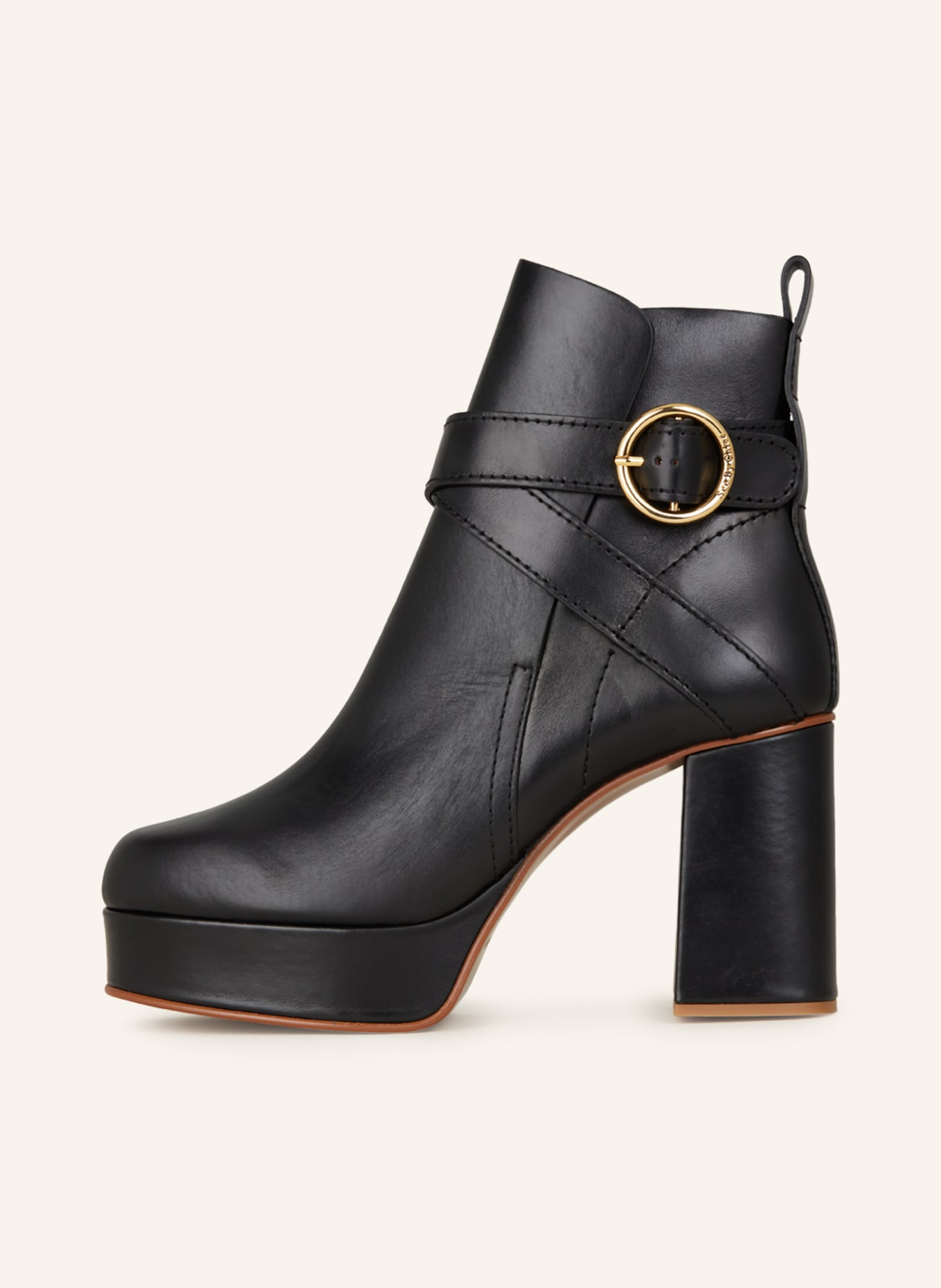 SEE BY CHLOÉ Platform boots LYNA, Color: BLACK (Image 4)