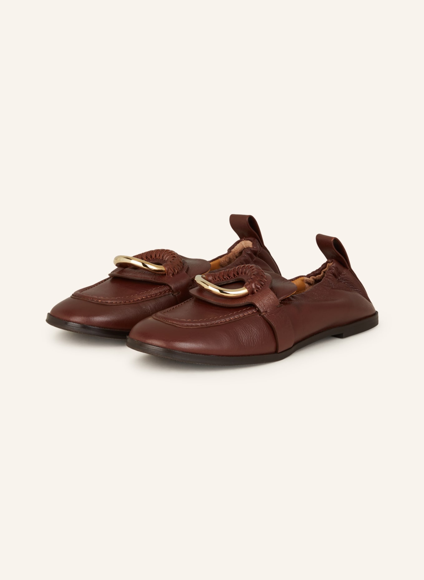 SEE BY CHLOÉ Loafers HANA, Color: DARK BROWN (Image 1)