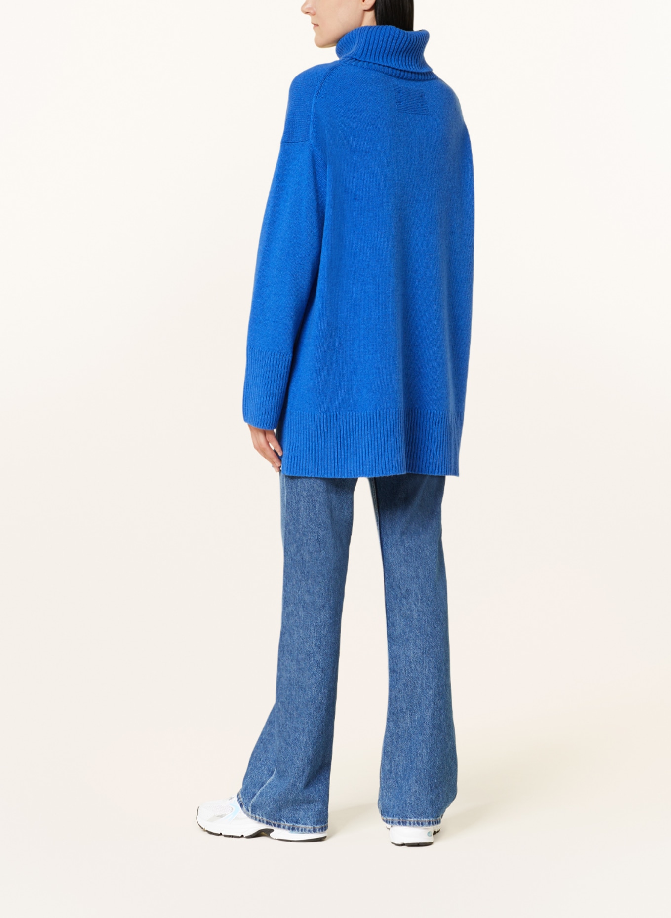 ARMEDANGELS Turtleneck sweater ARDIAA, Color: BLUE (Image 3)