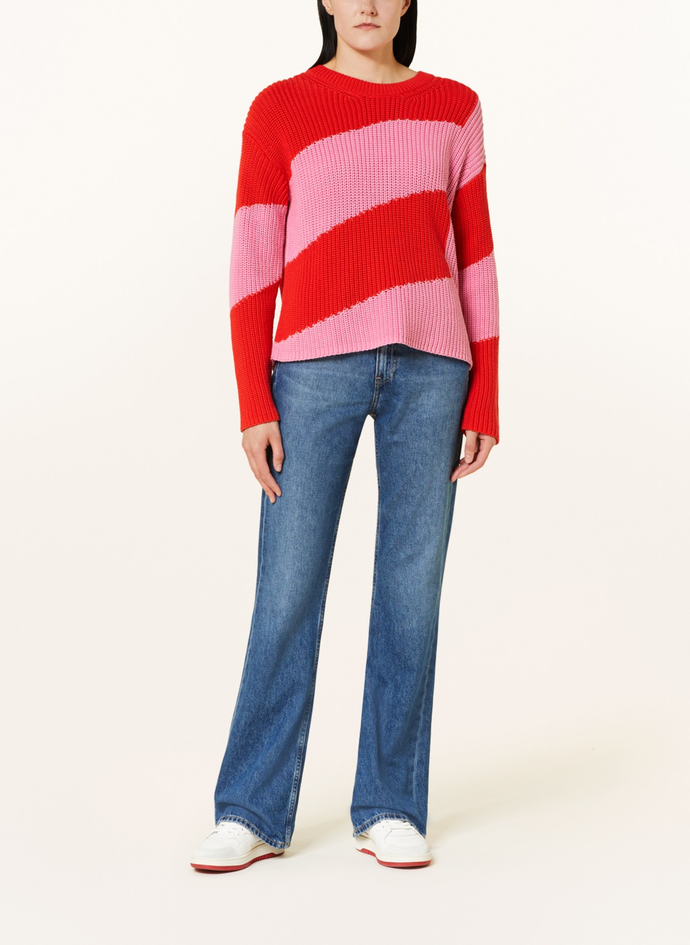 ARMEDANGELS Sweater NURIAAS, Color: RED/ PINK (Image 2)
