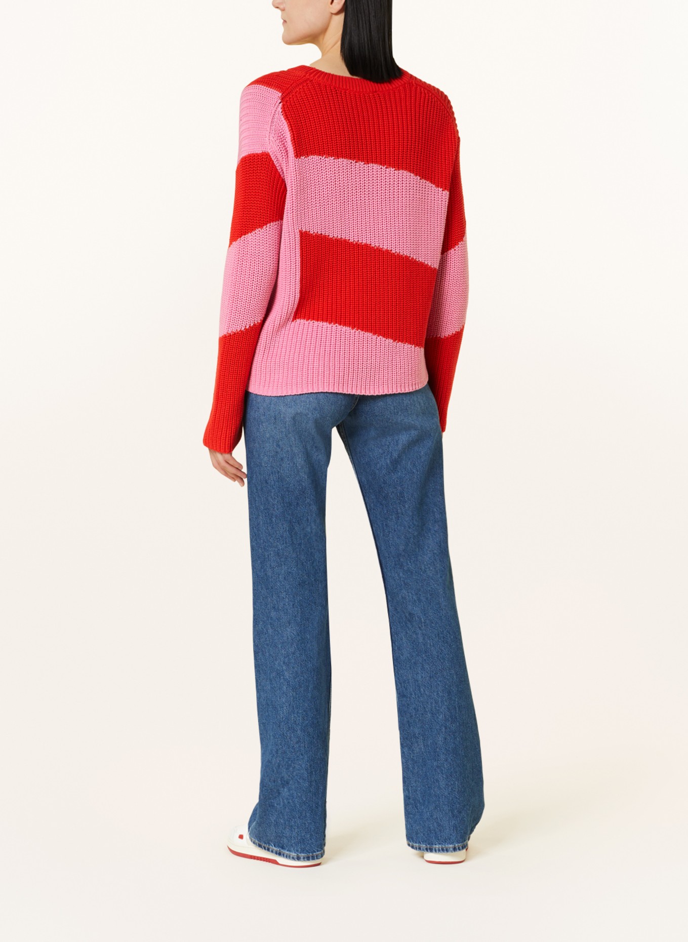 ARMEDANGELS Sweater NURIAAS, Color: RED/ PINK (Image 3)