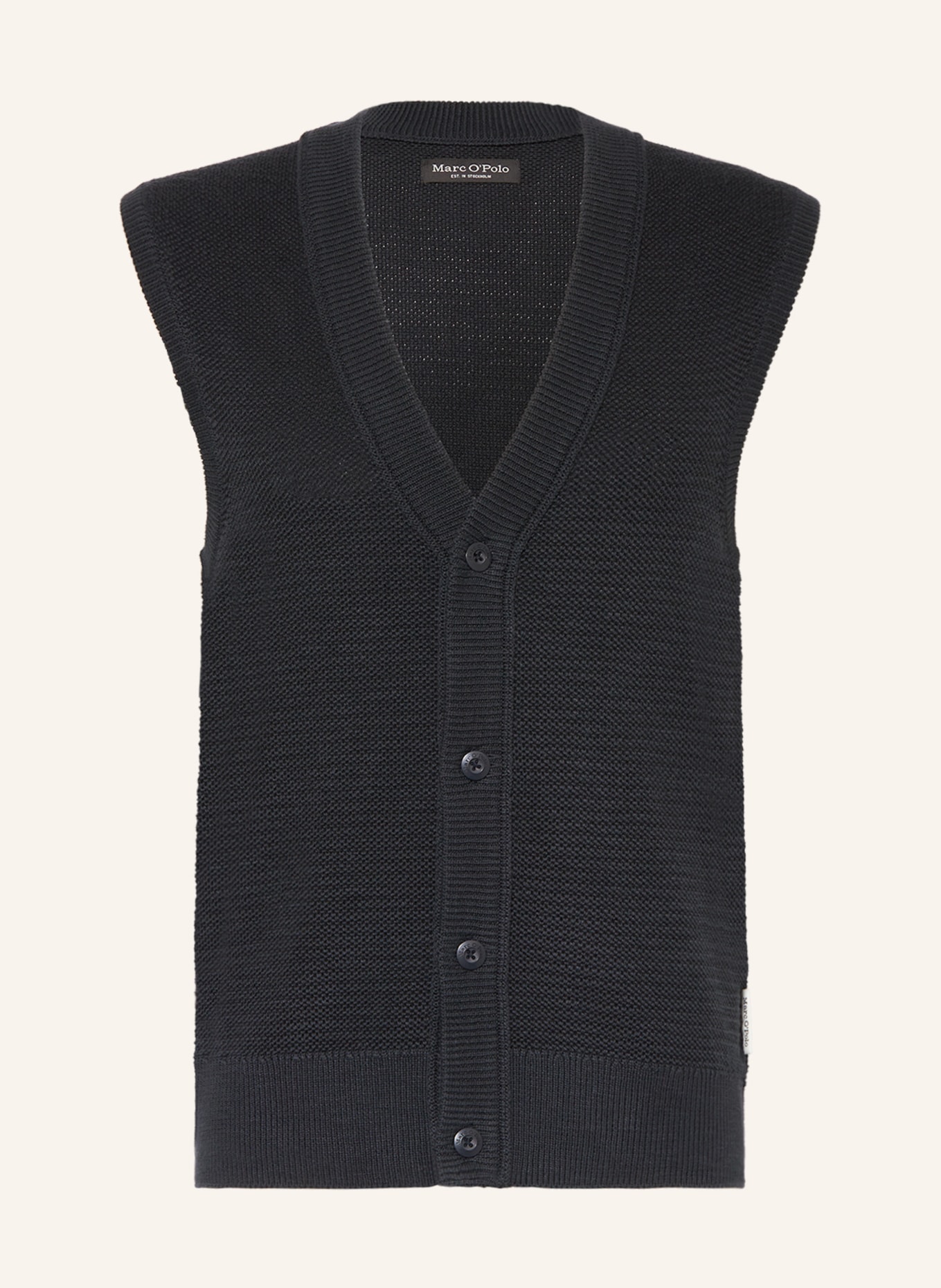 Marc O'Polo Knit vest, Color: DARK BLUE (Image 1)
