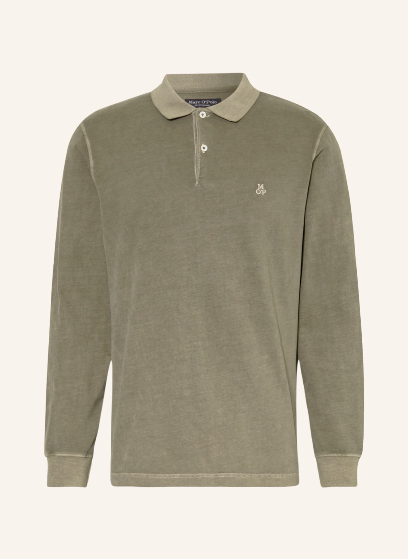 Marc O'Polo Jersey-Poloshirt, Farbe: OLIV (Bild 1)