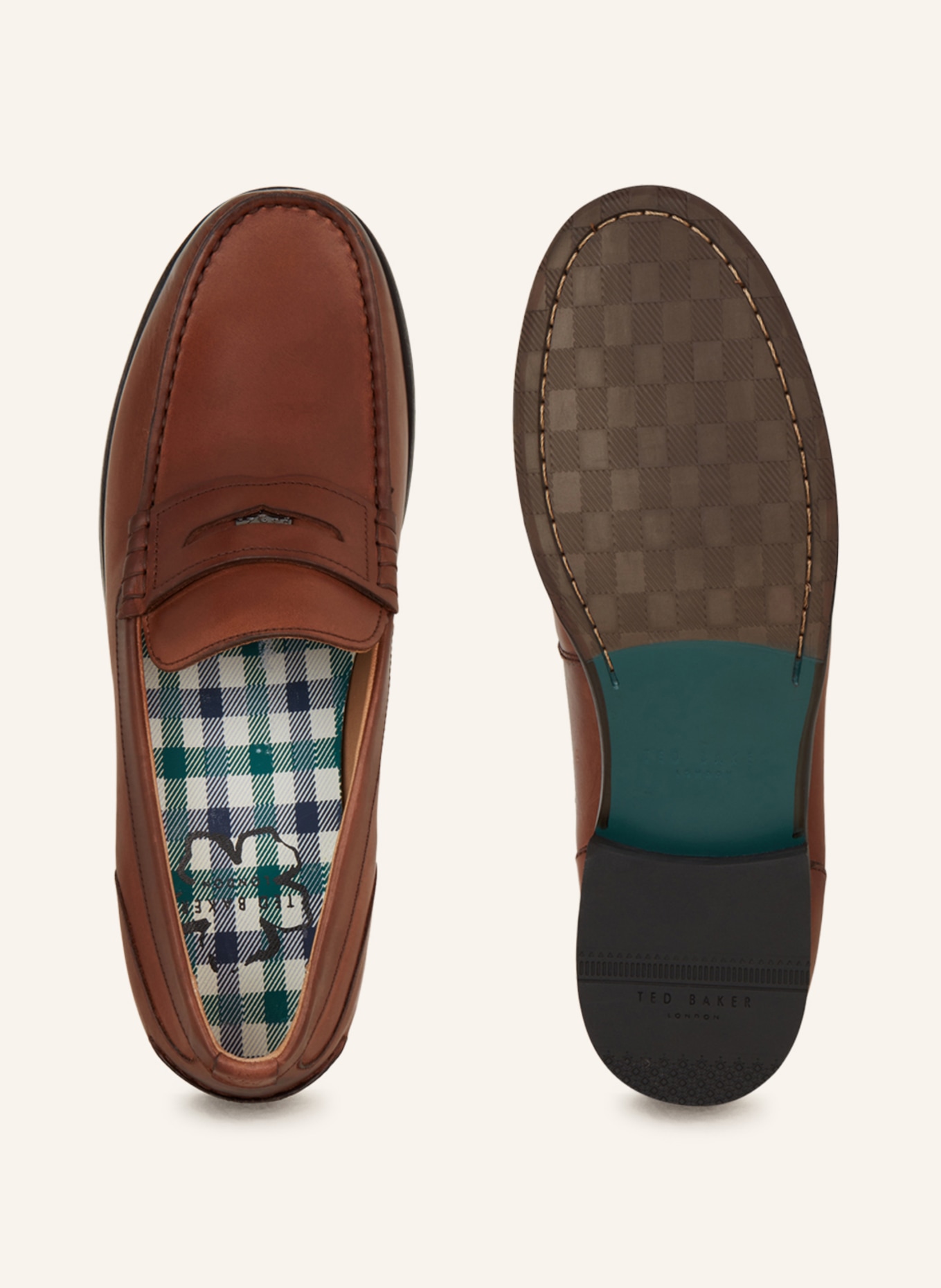 TED BAKER Penny loafers TIRYMEW, Color: BROWN (Image 5)