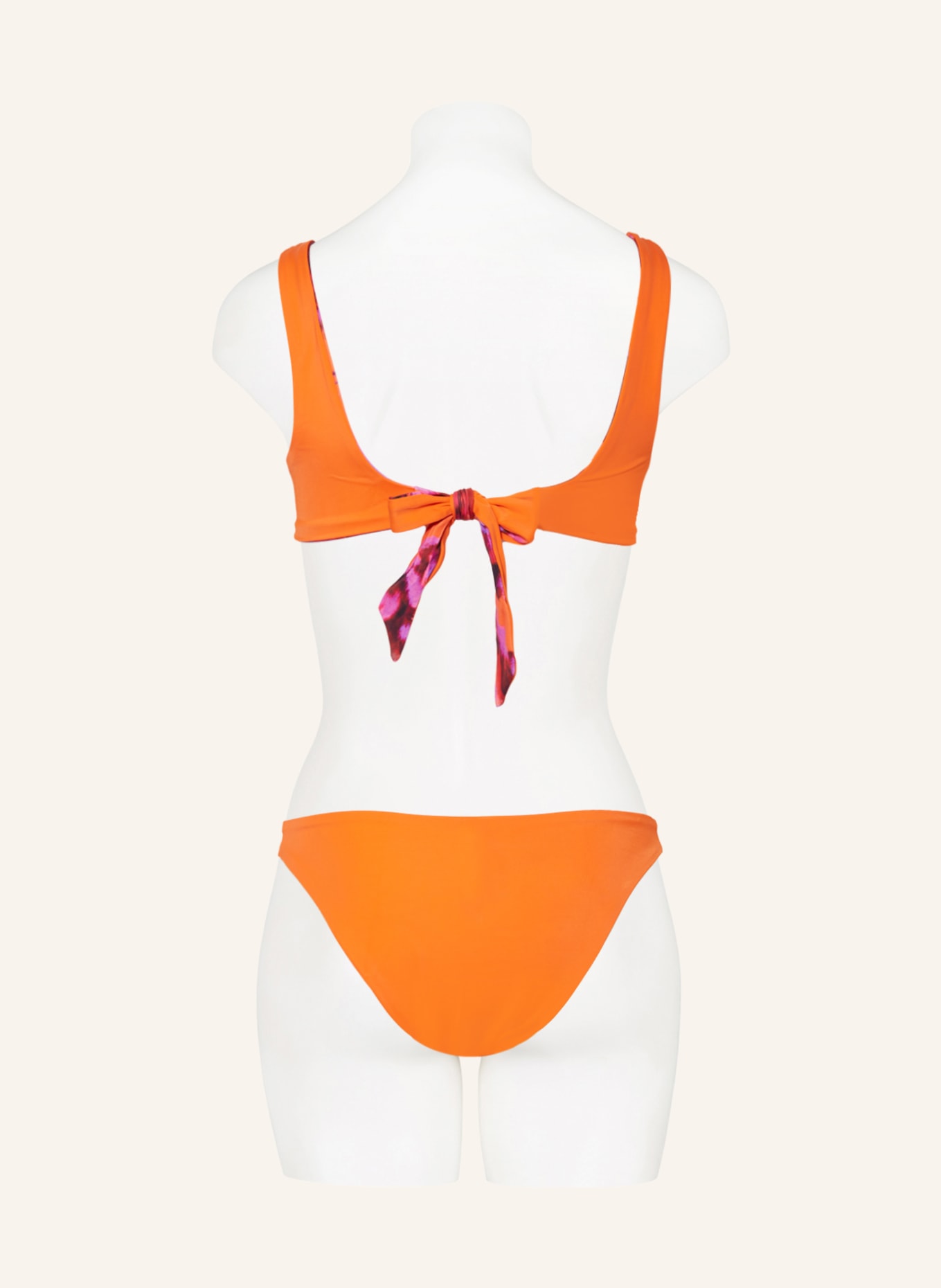 COS Basic-Bikini-Hose zum Wenden, Farbe: ORANGE/ LILA/ ROT (Bild 5)