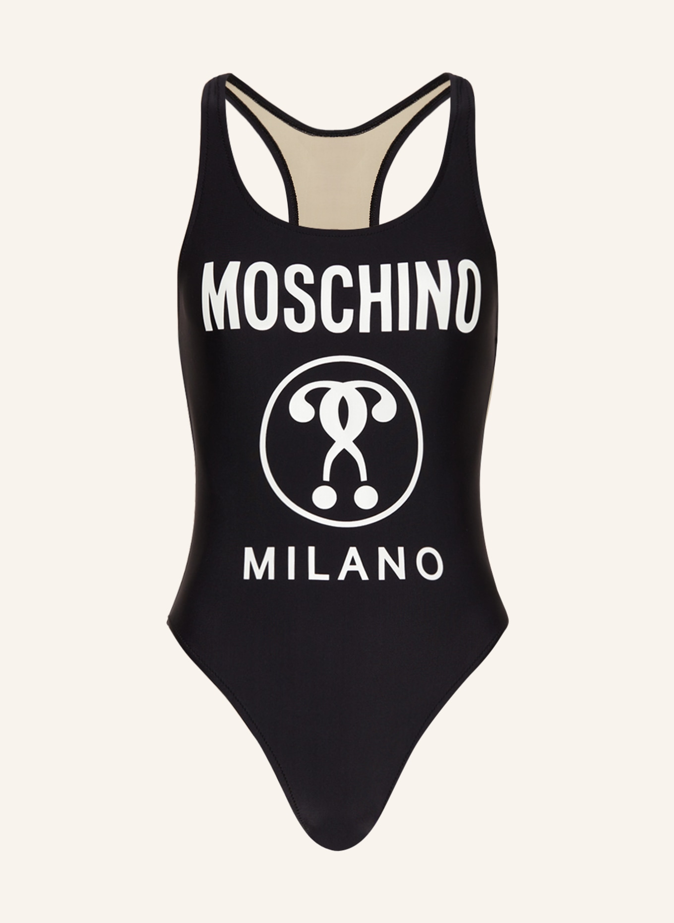 MOSCHINO Swimsuit, Color: BLACK/ WHITE (Image 1)