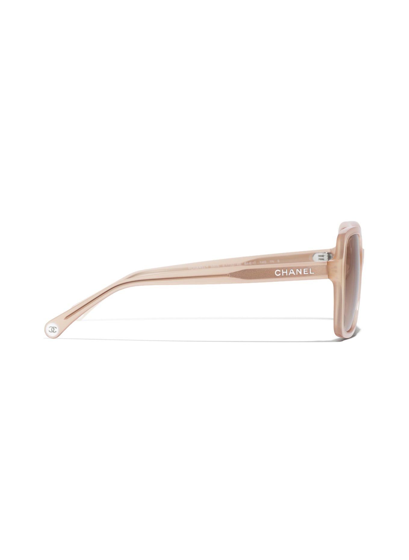 Chanel pink square sunglasses top