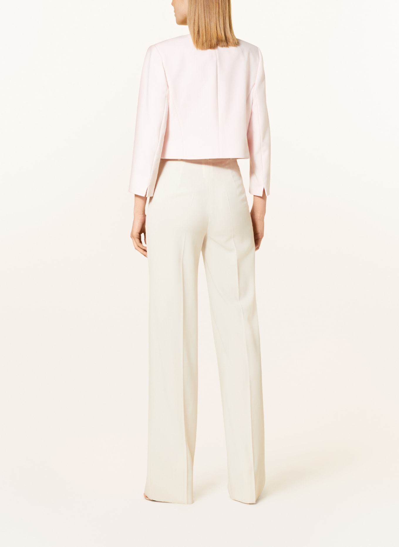 HOBBS Boxy jacket ELIZE with 3/4 sleeves, Color: LIGHT PINK (Image 3)