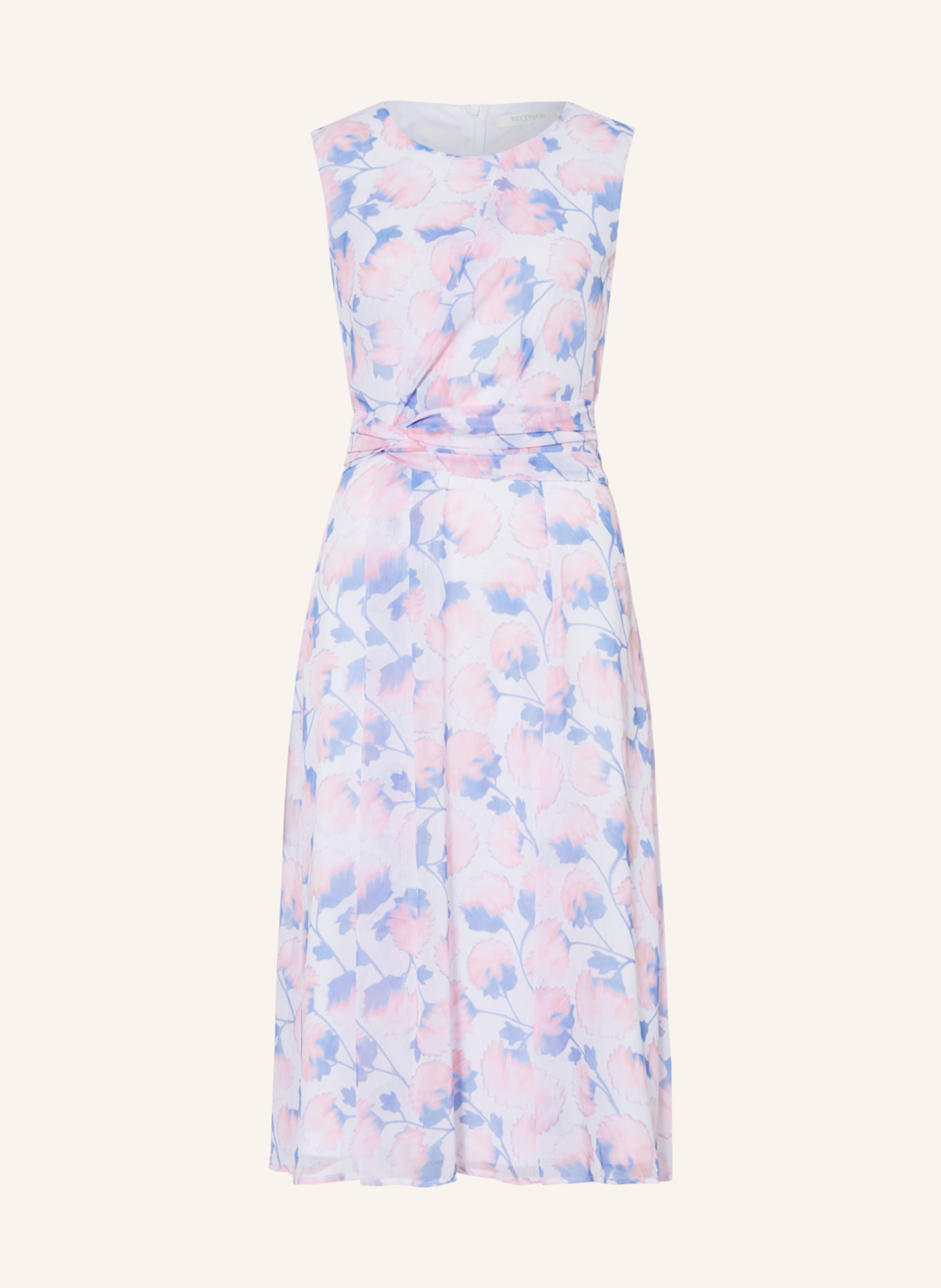 BETTY&CO Dress, Color: WHITE/ BLUE/ PINK (Image 1)