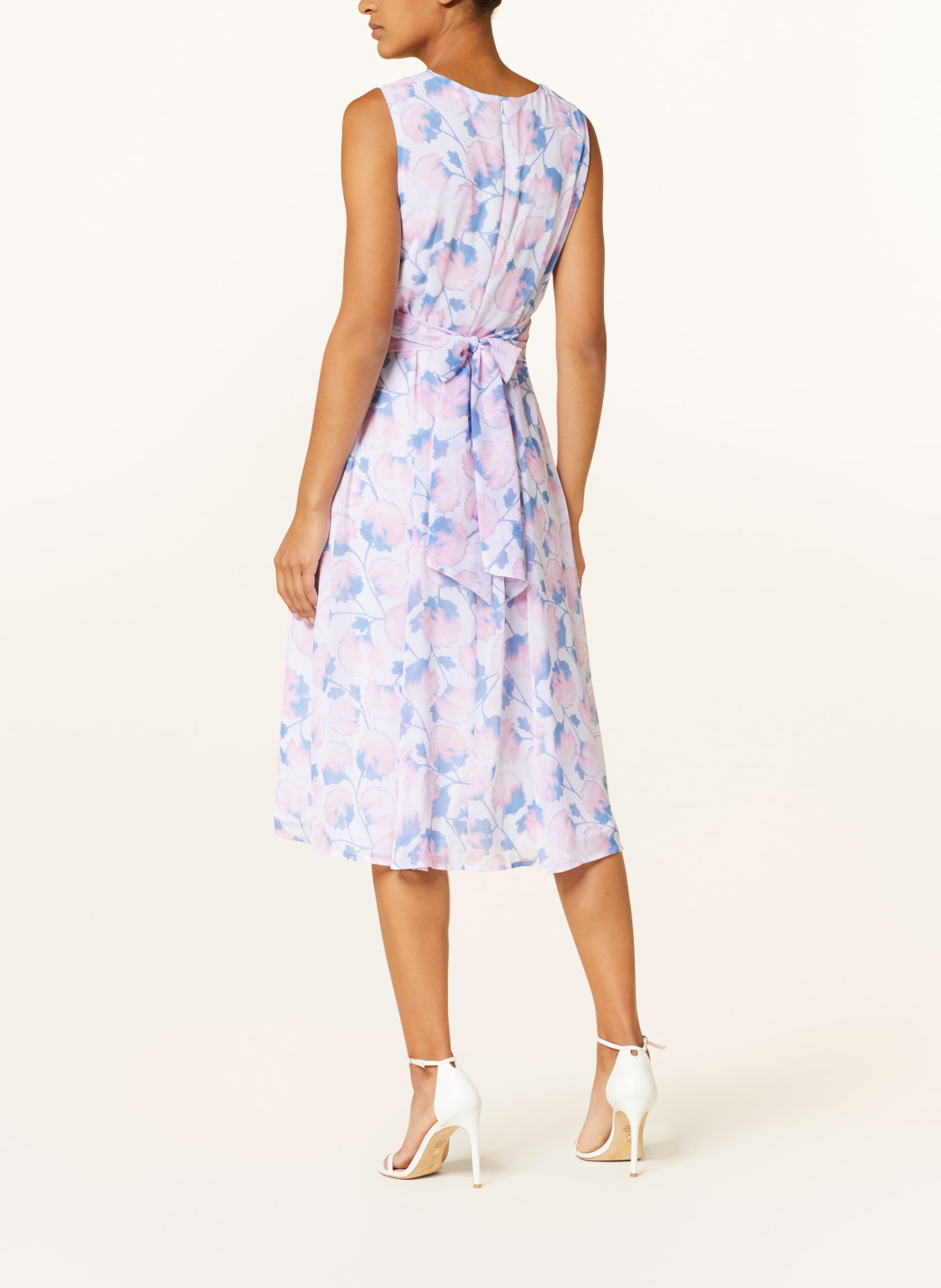 BETTY&CO Dress, Color: WHITE/ BLUE/ PINK (Image 3)