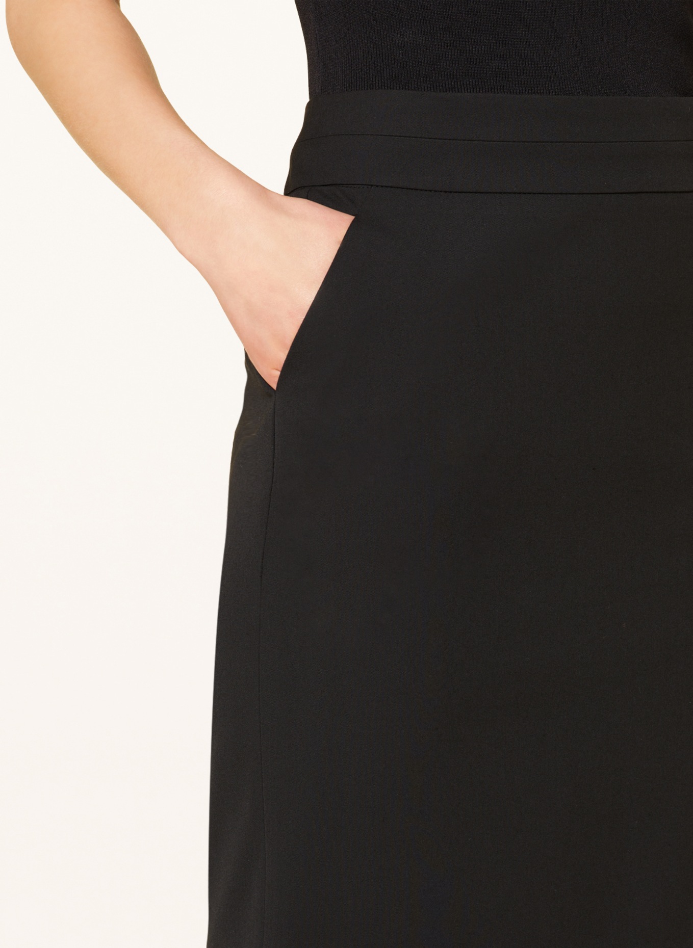 MORE & MORE Skirt, Color: BLACK (Image 4)