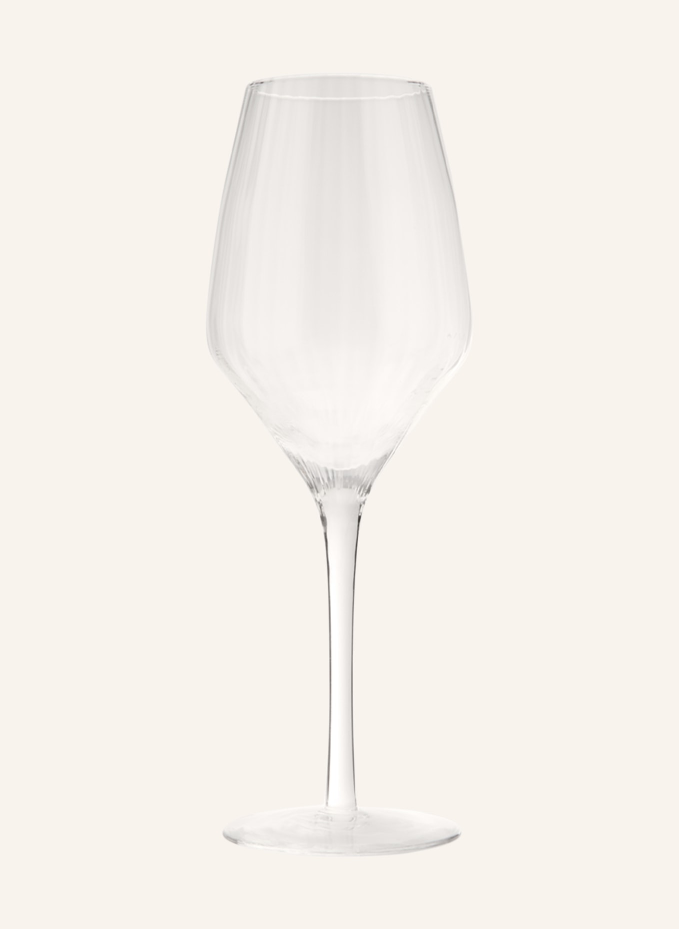 BROSTE COPENHAGEN Set of 4 wine glasses SANDVIG, Color: WHITE (Image 2)