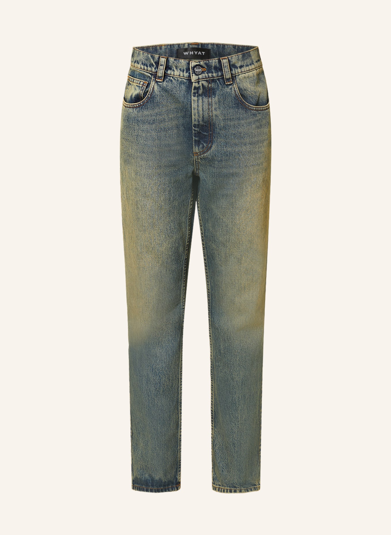 WHYAT Straight jeans, Color: BLUE (Image 1)
