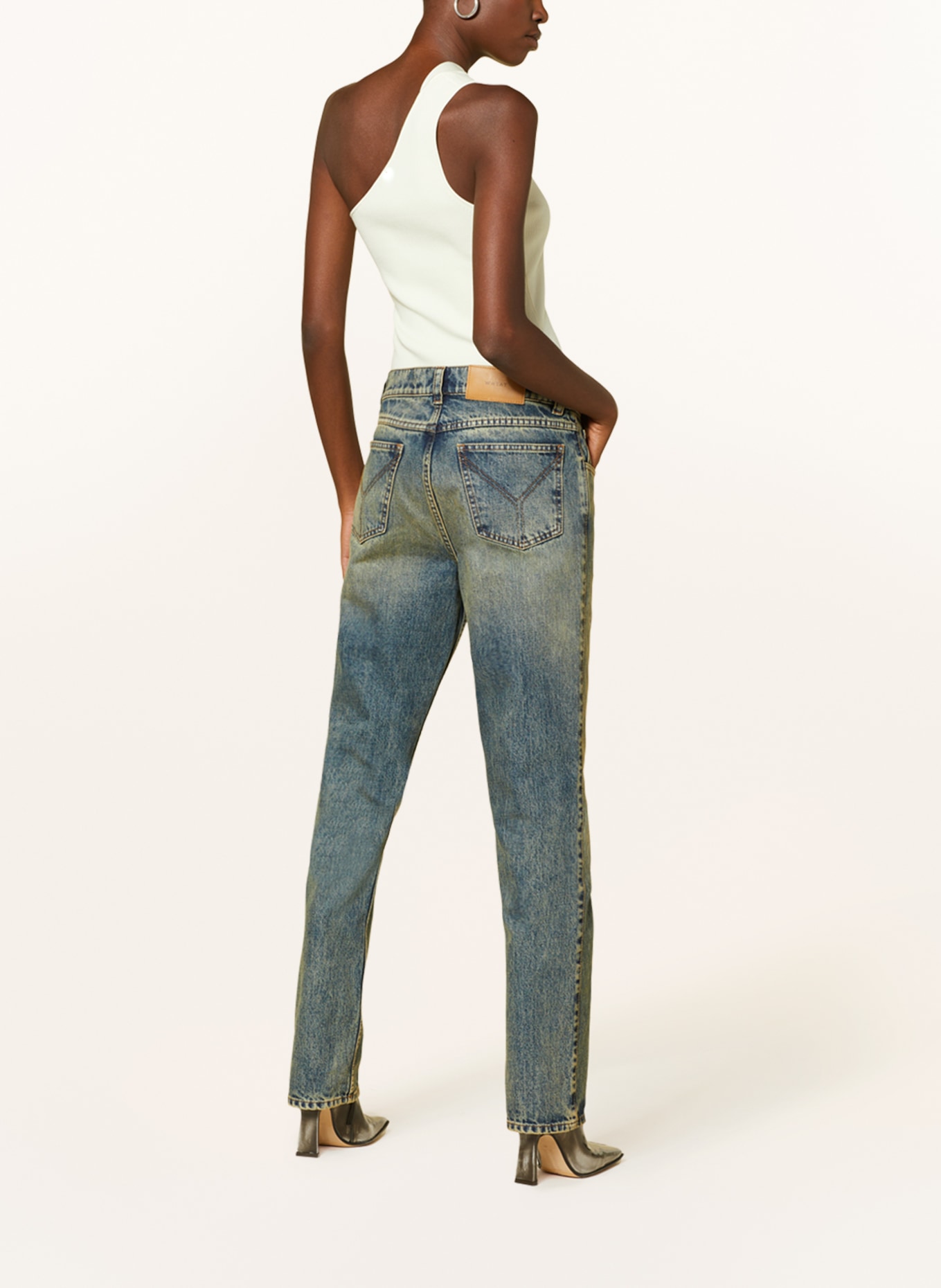 WHYAT Straight jeans, Color: BLUE (Image 3)