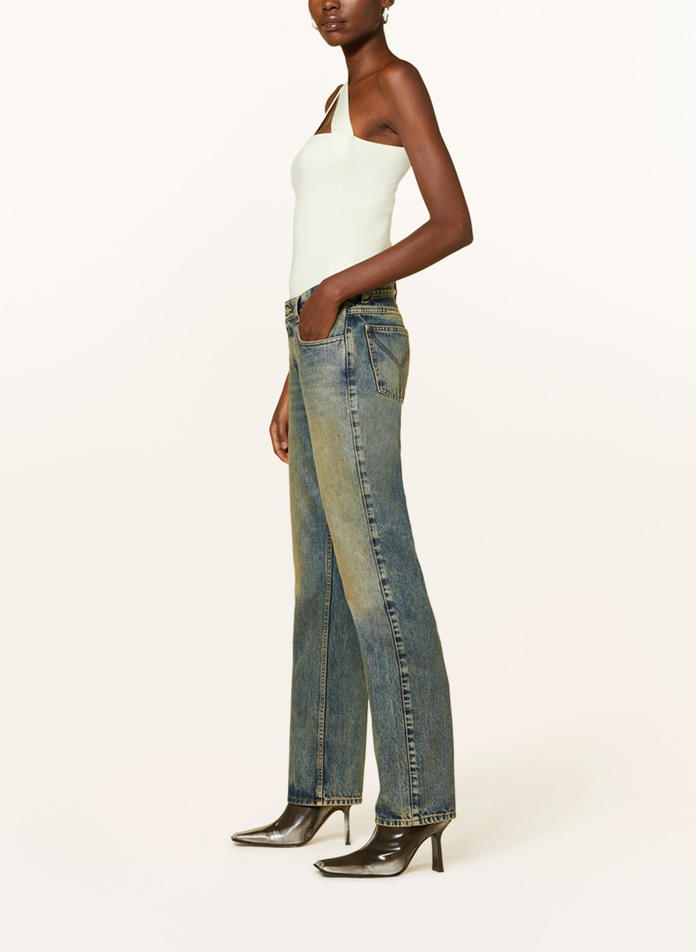 WHYAT Straight jeans, Color: BLUE (Image 4)