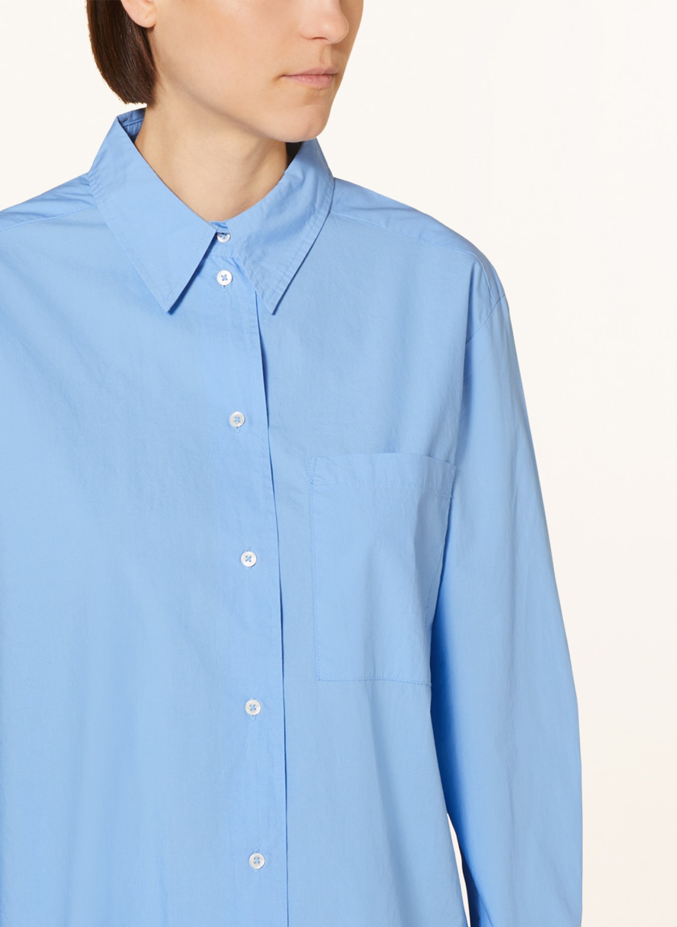 Marc O'Polo Shirt blouse, Color: LIGHT BLUE (Image 4)