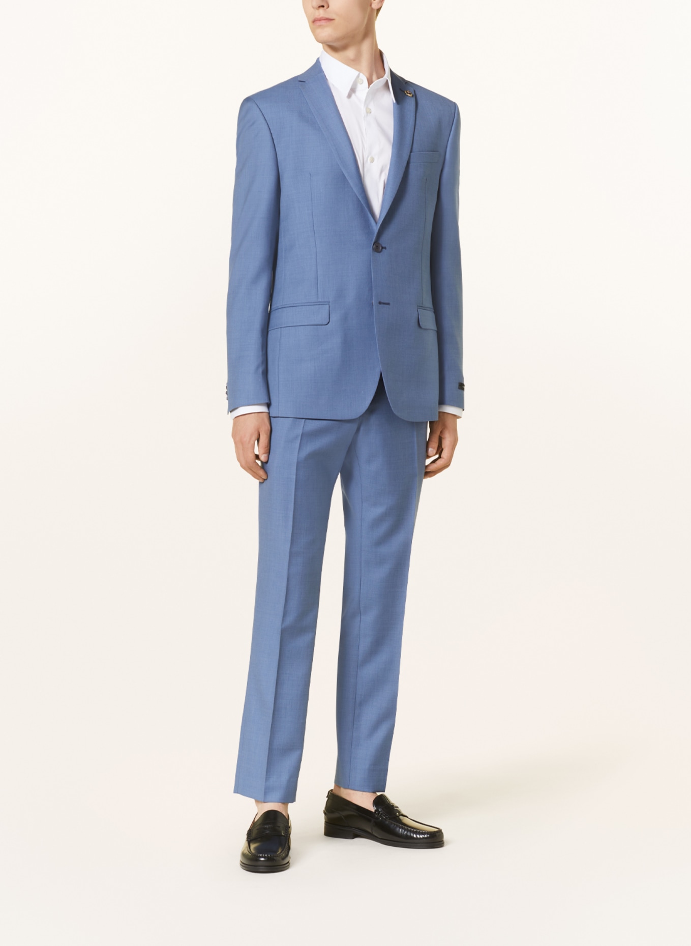 TED BAKER Anzughose DORSETS Slim Fit, Farbe: BLUE BLUE (Bild 2)